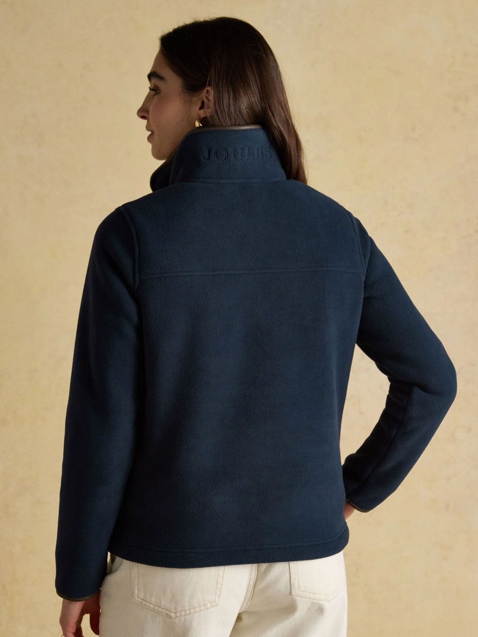 Joules Heritage womens 1/4 Zip - Ladies fleece quarter zip with pockets Joules Fleece & Gilet