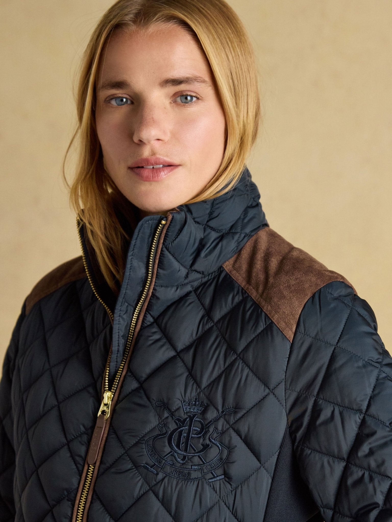 Joules - Joules Braemar Luxe Showerproof Quilted Ladies Jacket / Coat