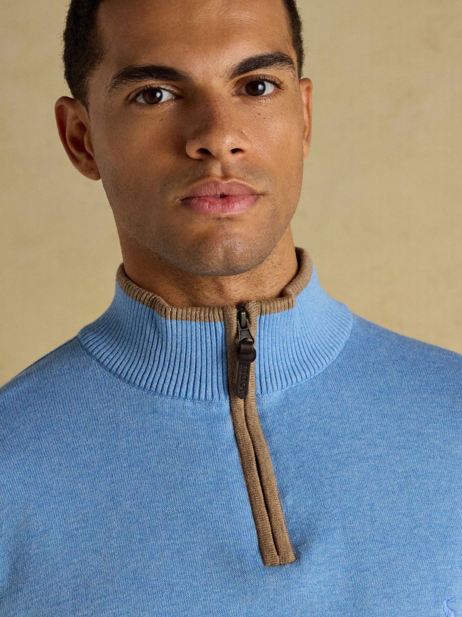 Joules - Joules Hillside Mens Jumper - 1/4 Zip / Pullover /Sweater - 100% Cotton Joules Knitwear