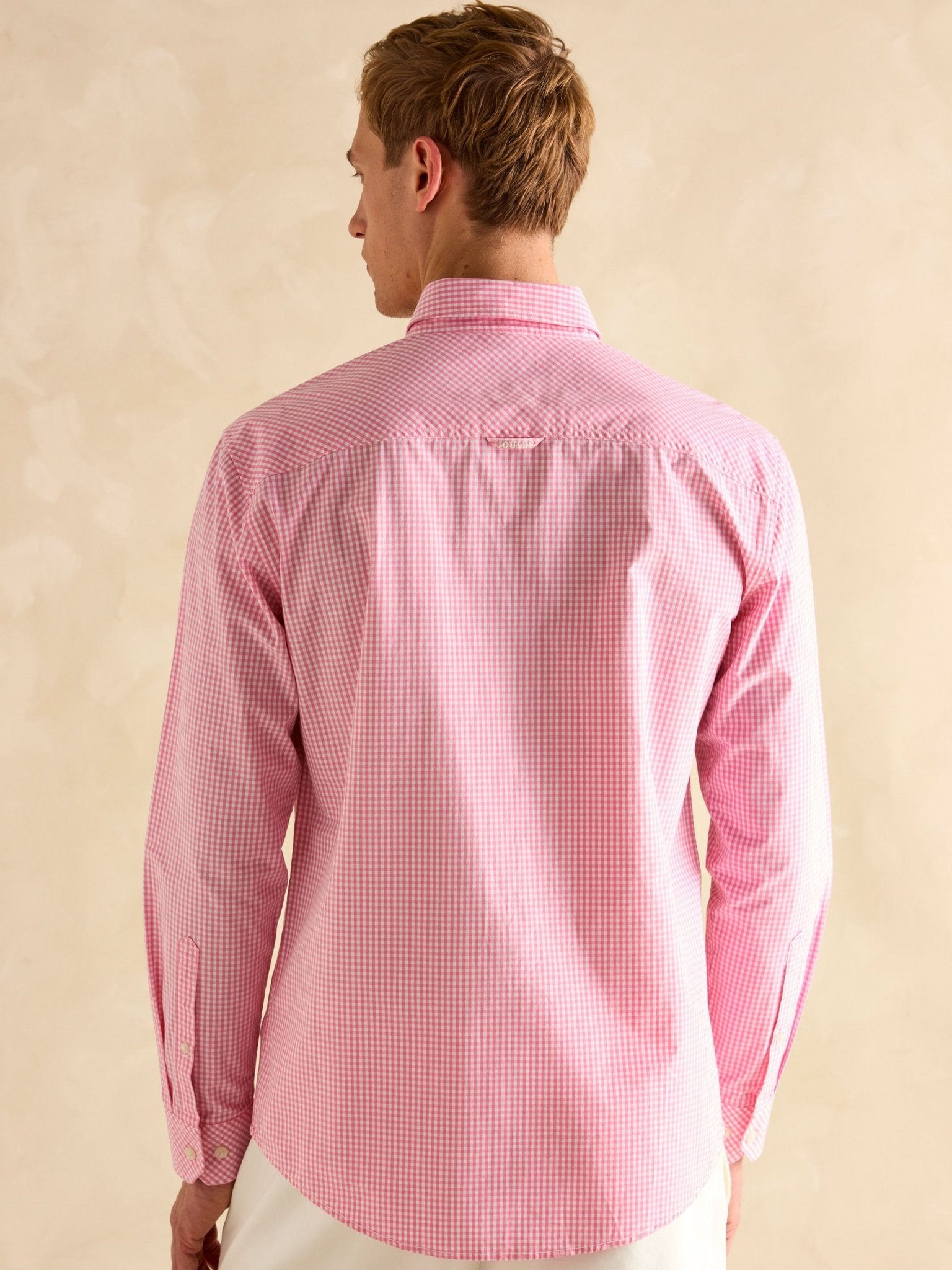 Joules - Joules Abbott Long sleeve Mens Shirt / Mens Check Cotton shirt