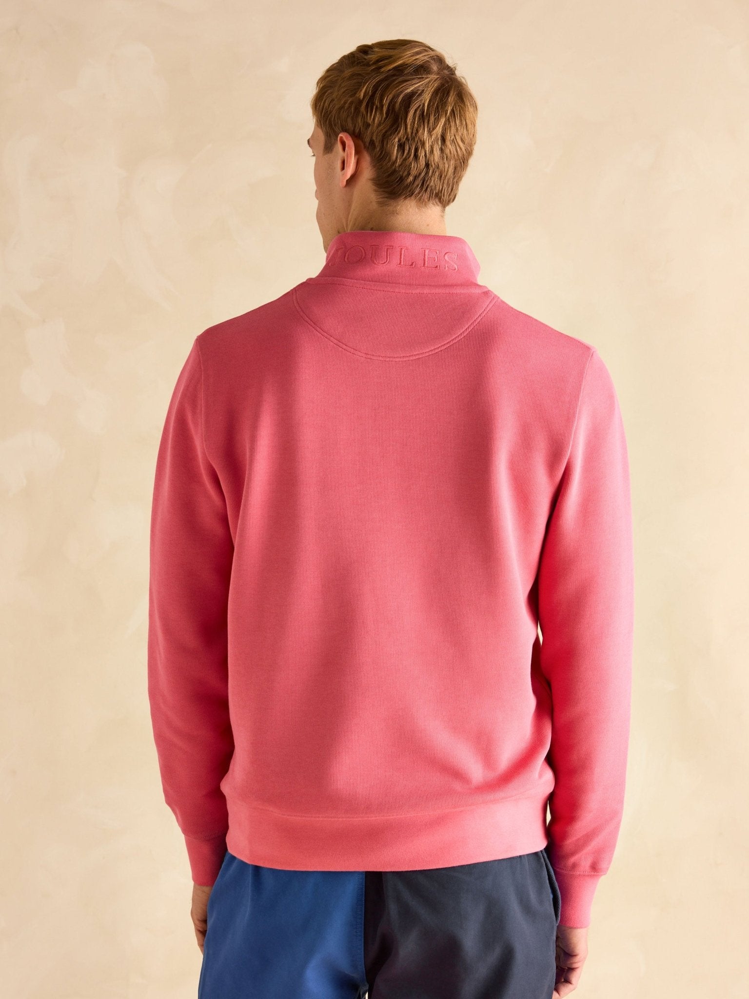 Joules - Joules Alistair 1/4 Zip Mens Sweatshirt - 1/4 Zip / Pullover - 100% Cotton
