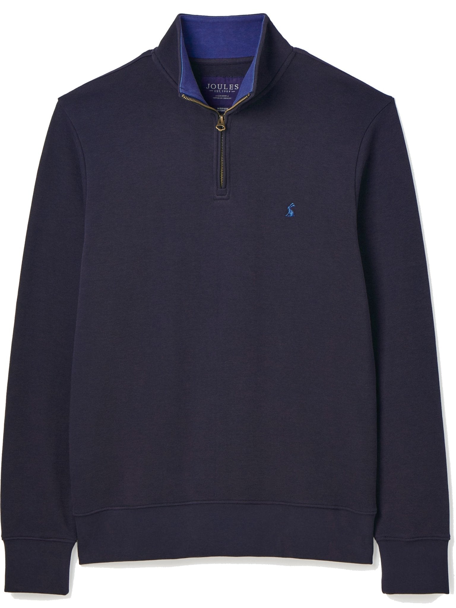 Joules - Joules Alistair 1/4 Zip Mens Sweatshirt - 1/4 Zip / Pullover - 100% Cotton