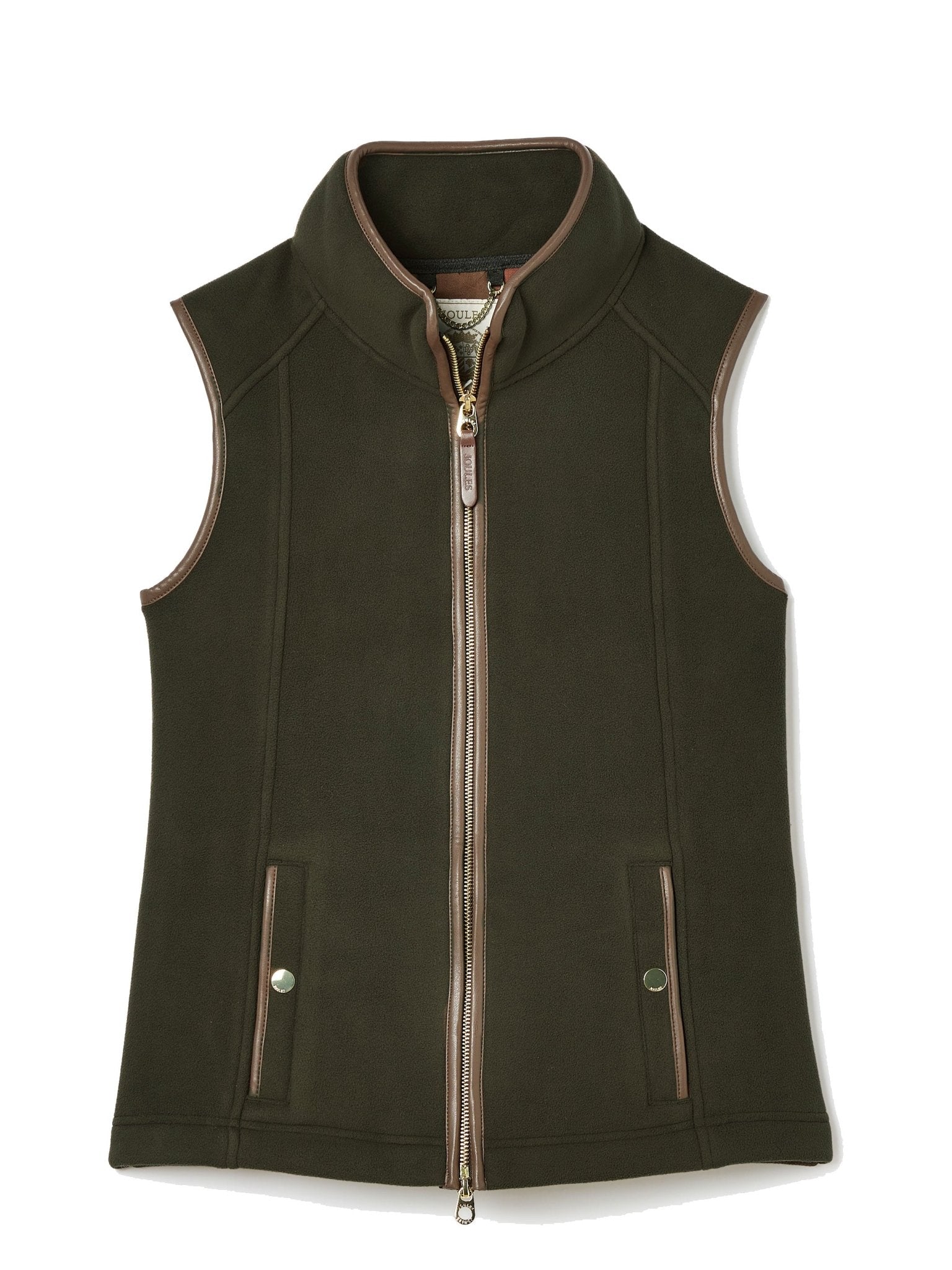 Joules - Joules Fairbourne Fleece ladies waistcoat - womens bodywarmer