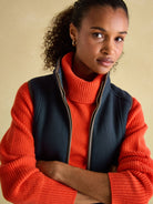 Joules - Joules Fairbourne Fleece ladies waistcoat - womens bodywarmer
