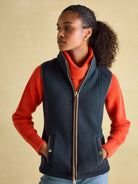 Joules - Joules Fairbourne Fleece ladies waistcoat - womens bodywarmer