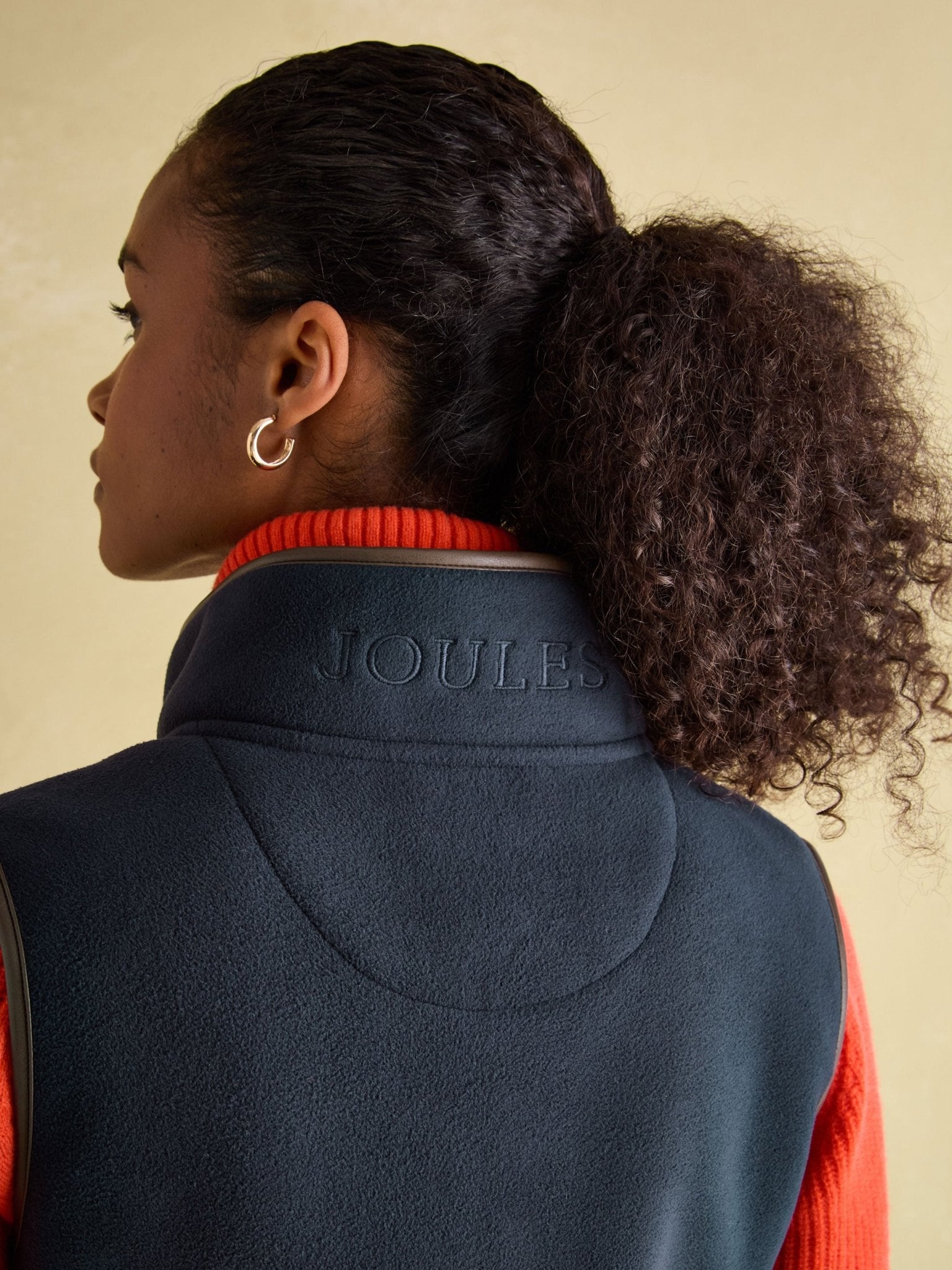 Joules - Joules Fairbourne Fleece ladies waistcoat - womens bodywarmer