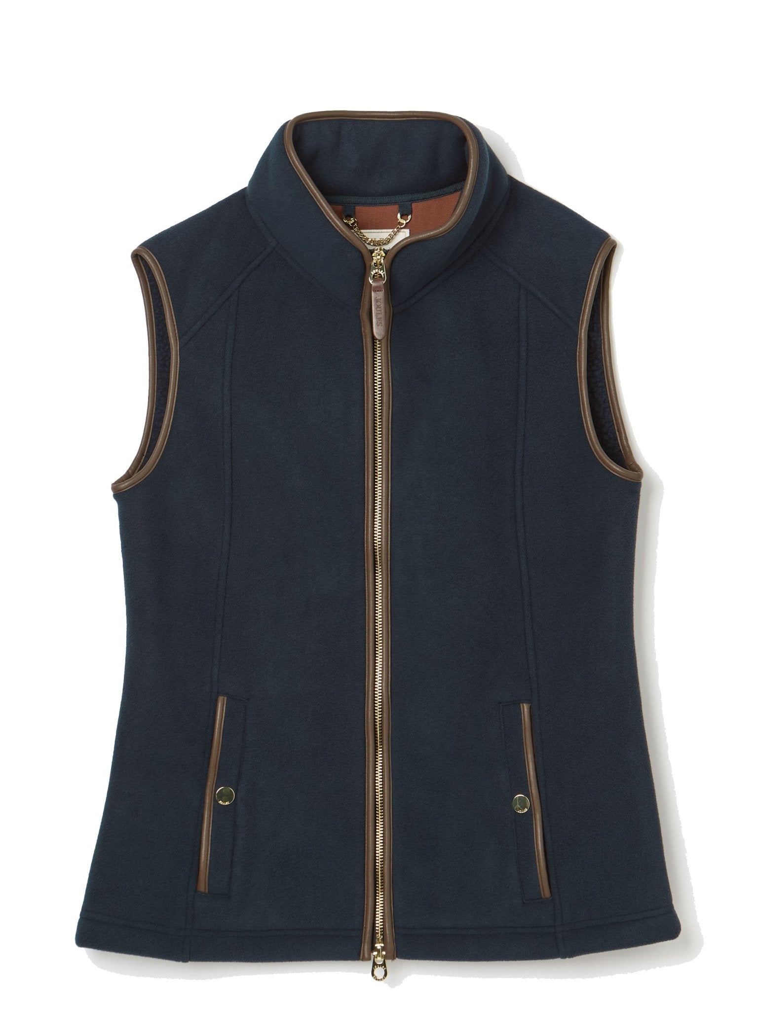 Joules - Joules Fairbourne Fleece ladies waistcoat - womens bodywarmer