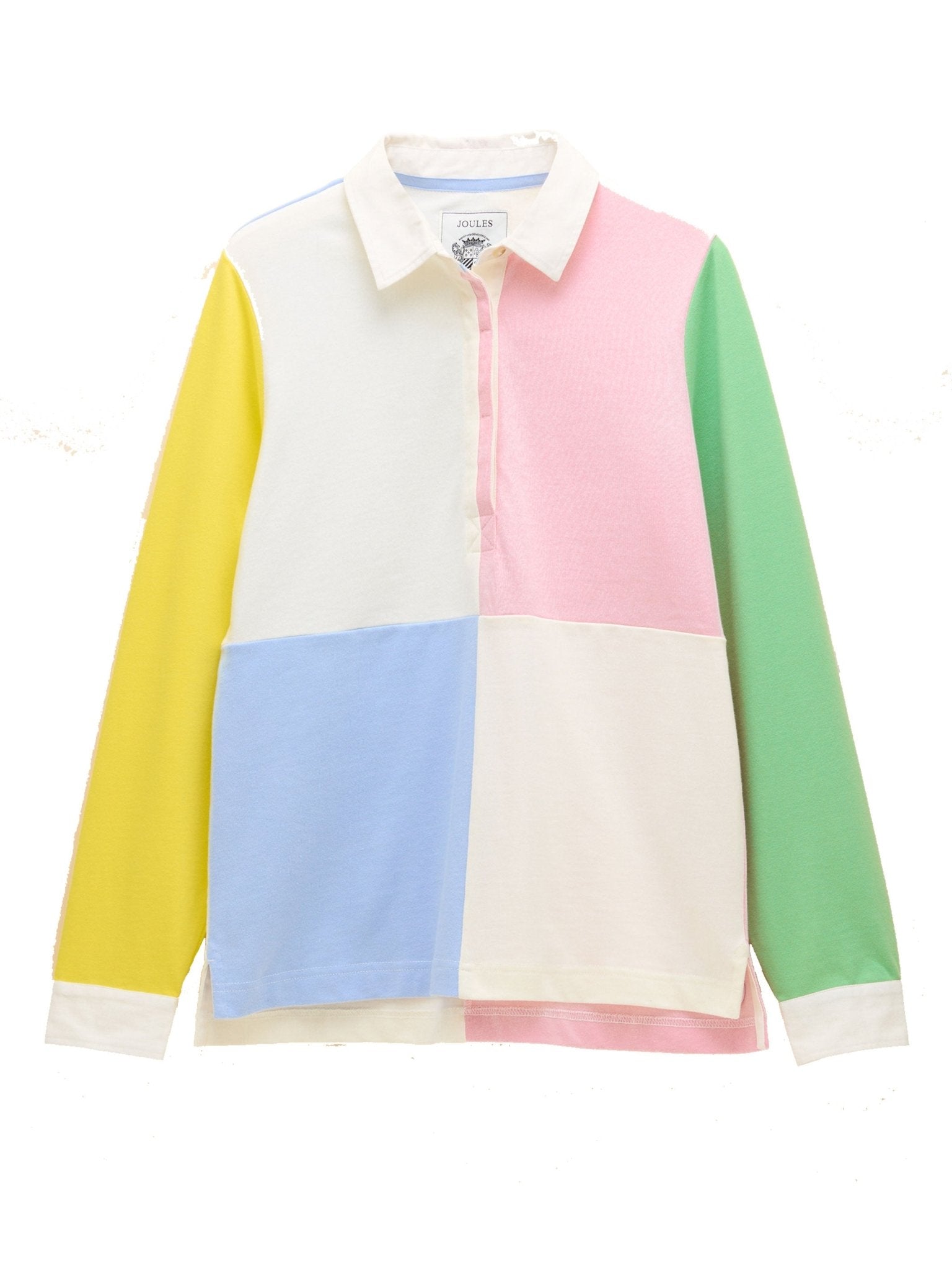 Joules - Joules Falmouth Multi Hotch Potch Collared Rugby Shirt / Ladies shirt