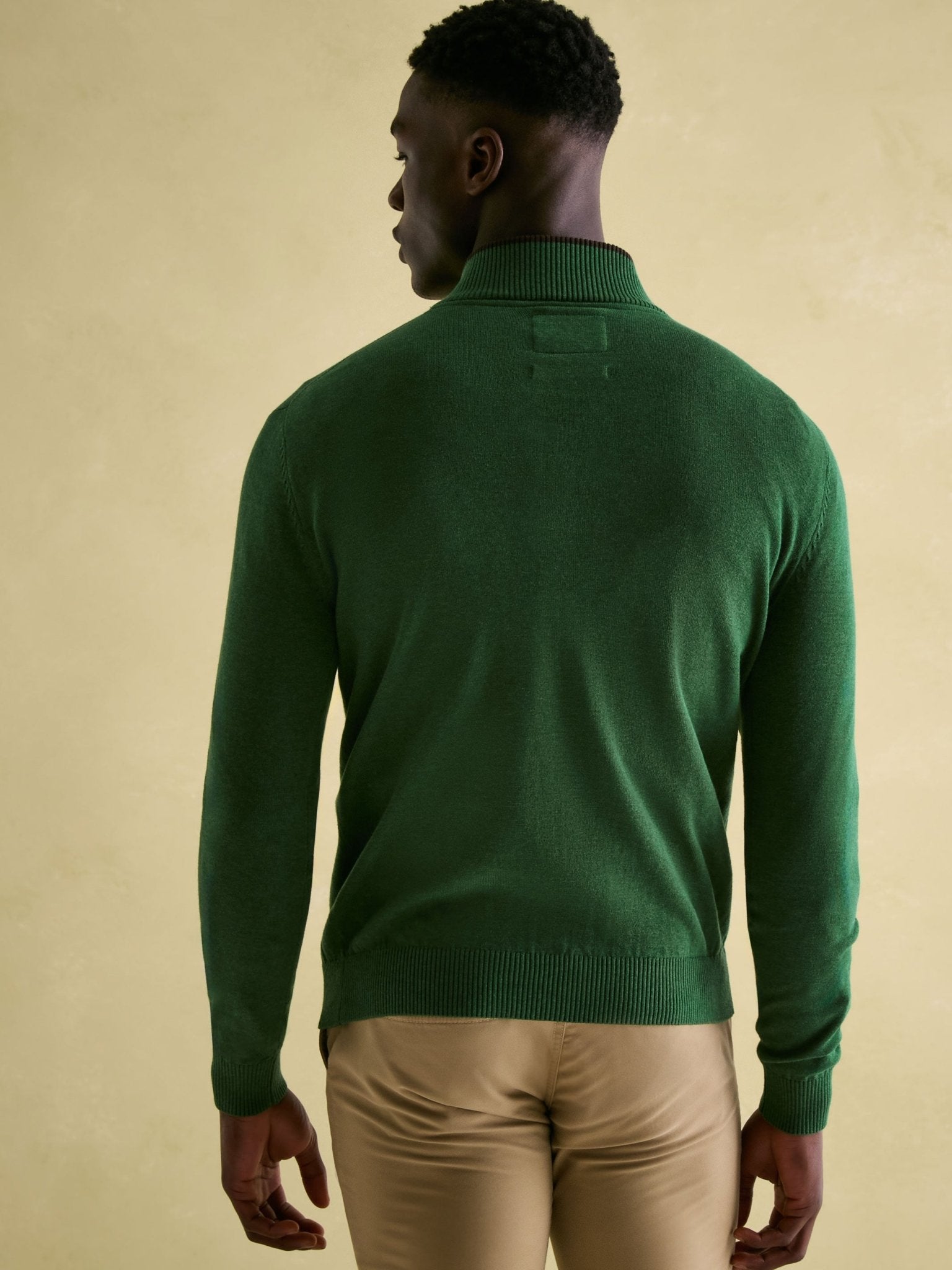 Joules - Joules Hillside Mens Jumper - 1/4 Zip / Pullover /Sweater - 100% Cotton