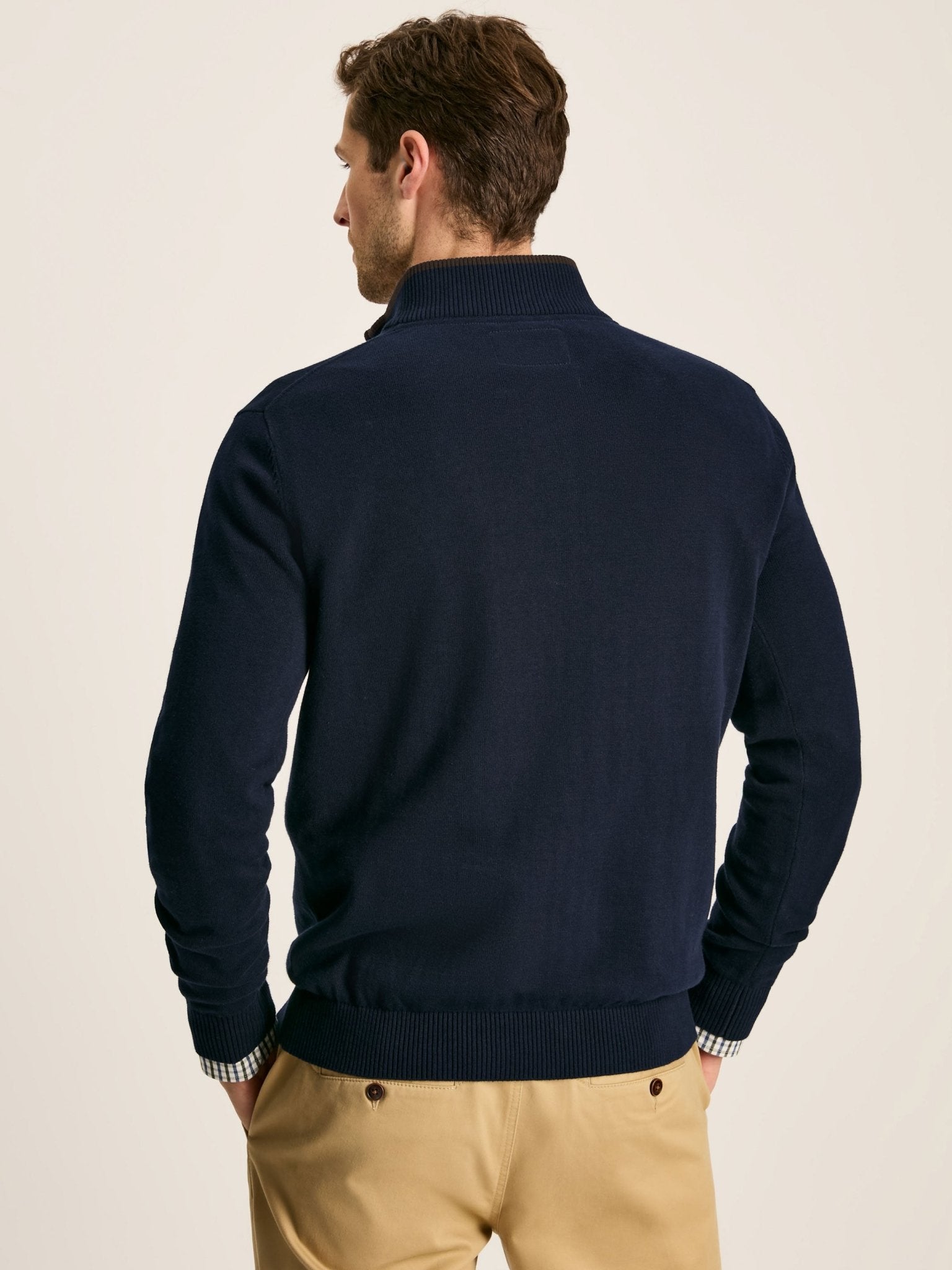Joules - Joules Hillside Mens Jumper - 1/4 Zip / Pullover /Sweater - 100% Cotton