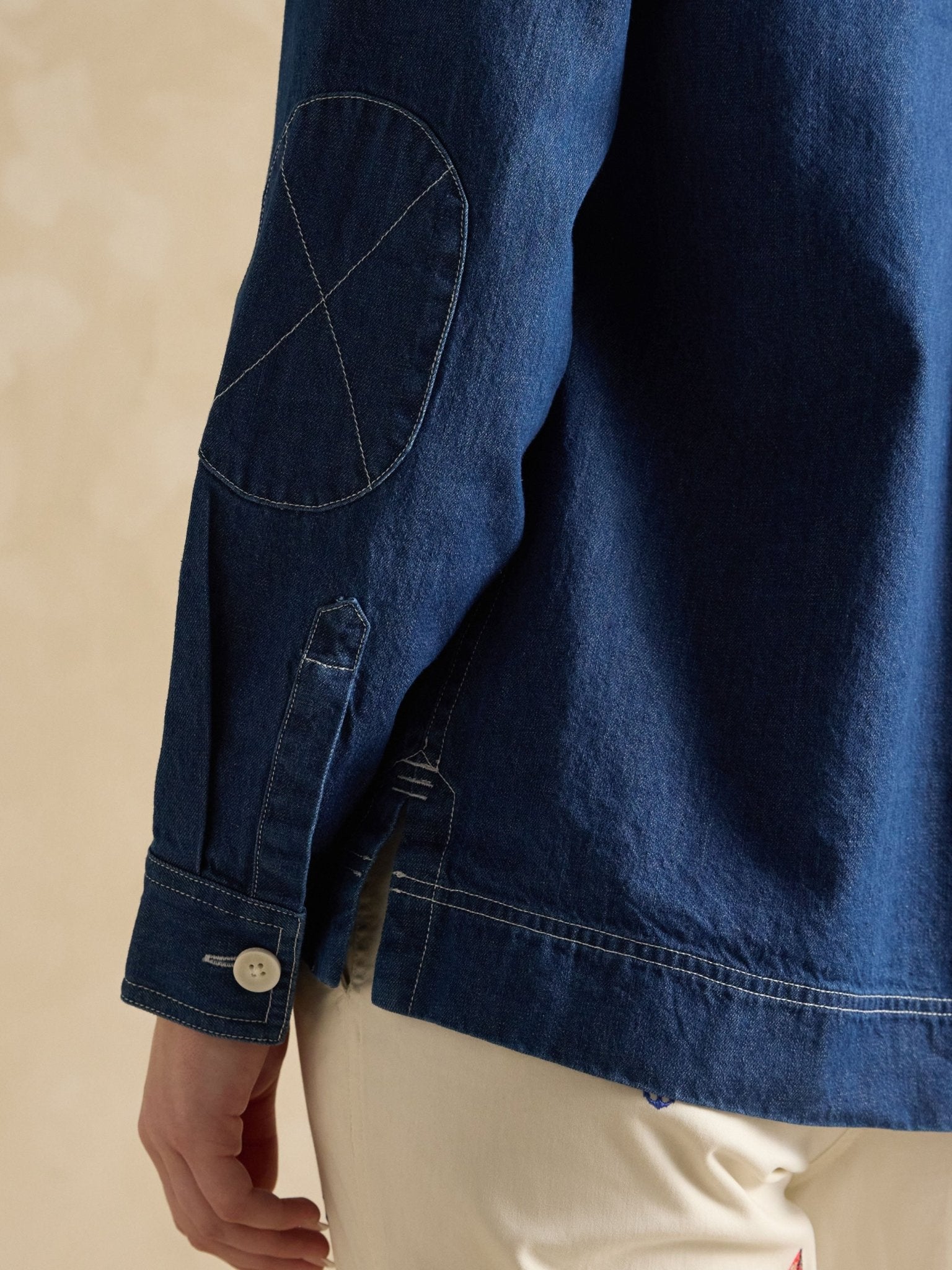 Joules - Joules Ladies Brinley Denim Deck Shirt womens relaxed fit shirt