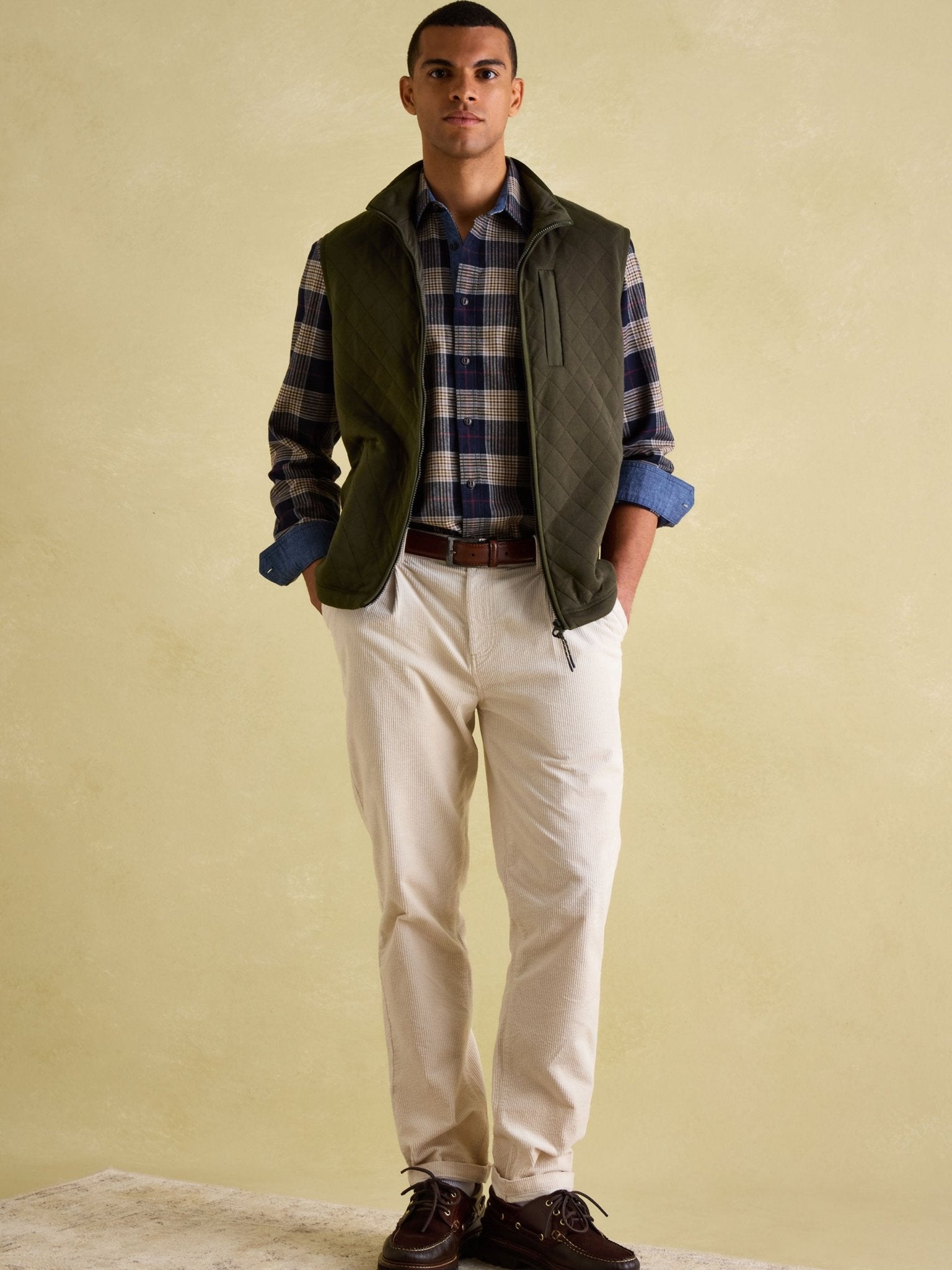 Joules - Joules Malton Jersey Mens Gilet / mens waistcoat bodywarmer