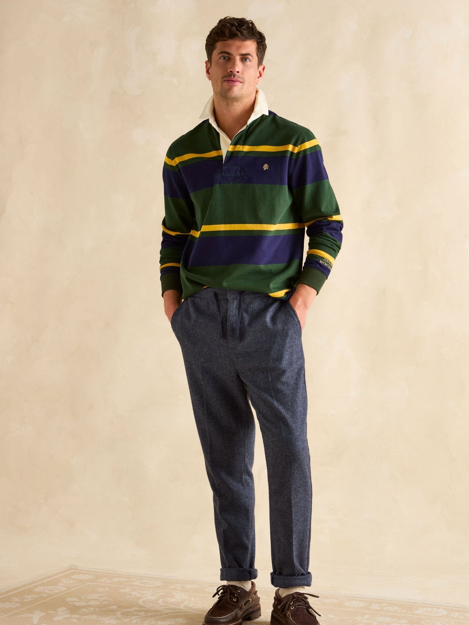 Joules - Joules Mens Onside Rugby shirt / long sleeve Rugby shirt - Mens Shirt