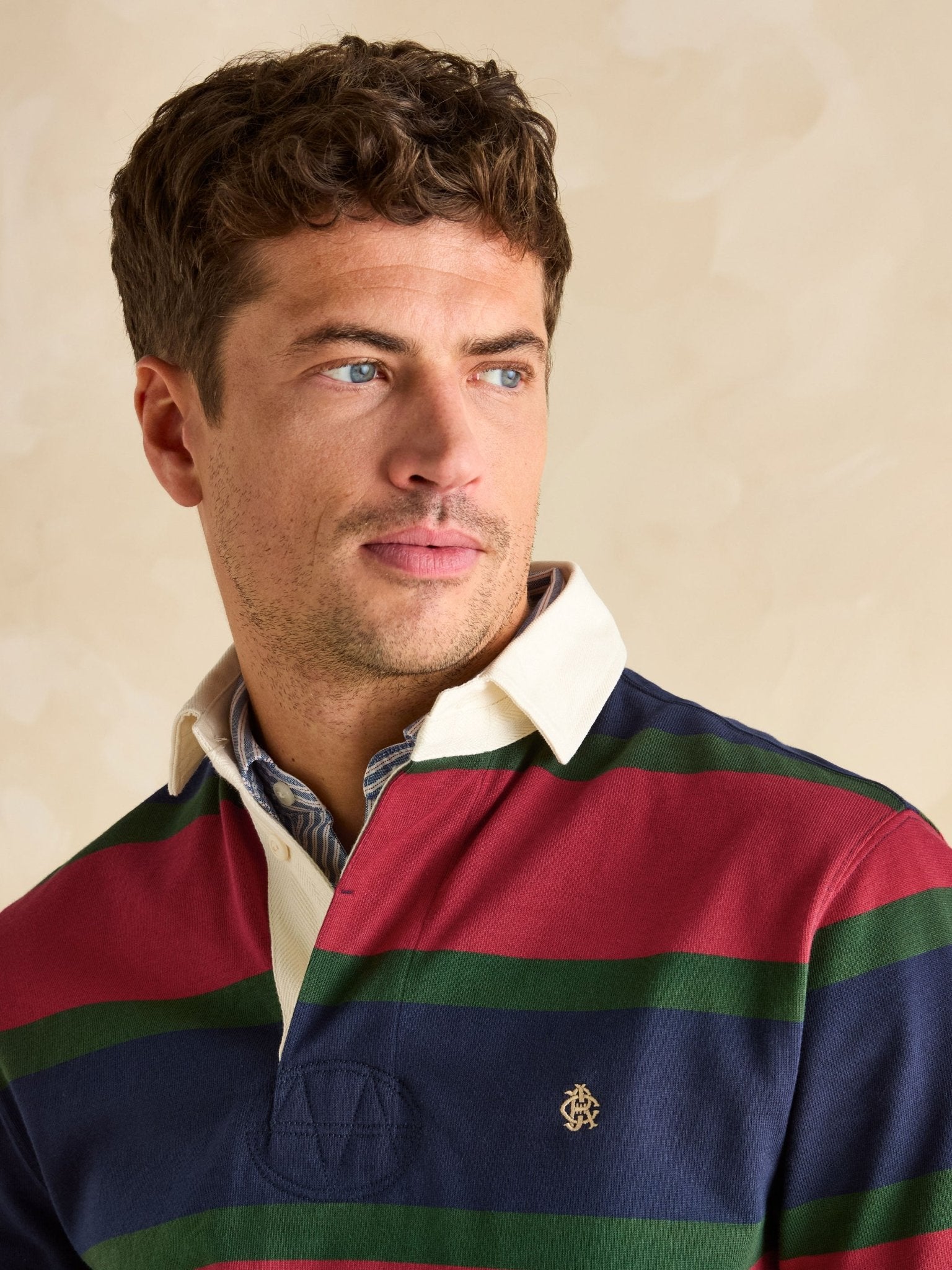Joules - Joules Mens Onside Rugby shirt / long sleeve Rugby shirt - Mens Shirt