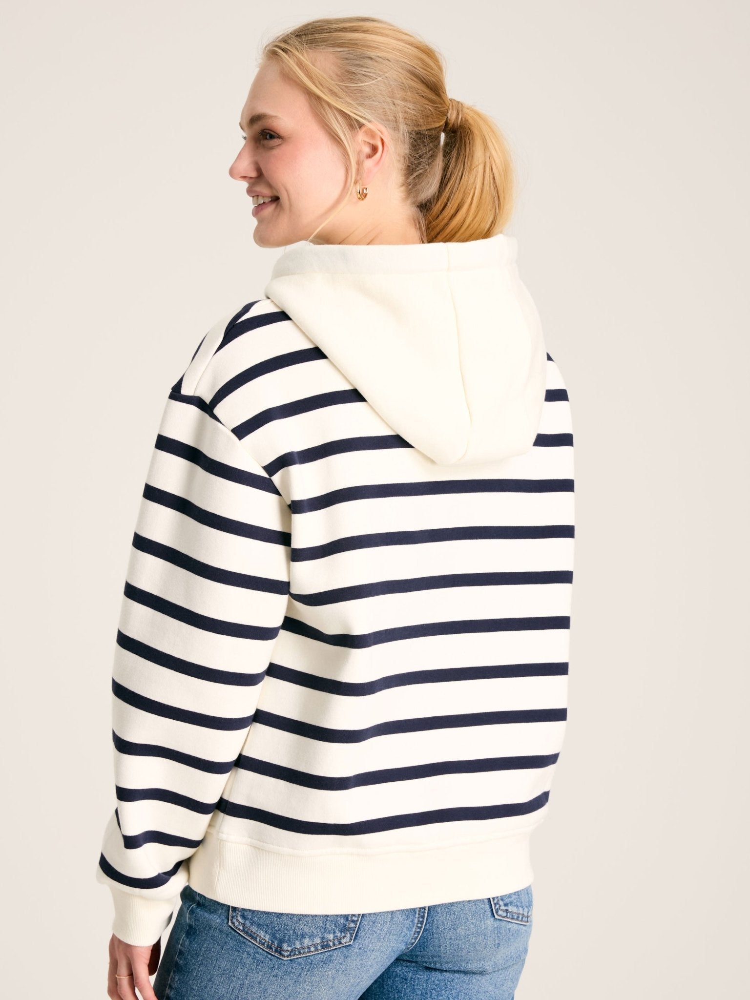 Joules - Joules Milbourne Striped Hoodie / Ladies Sweater & Jumper