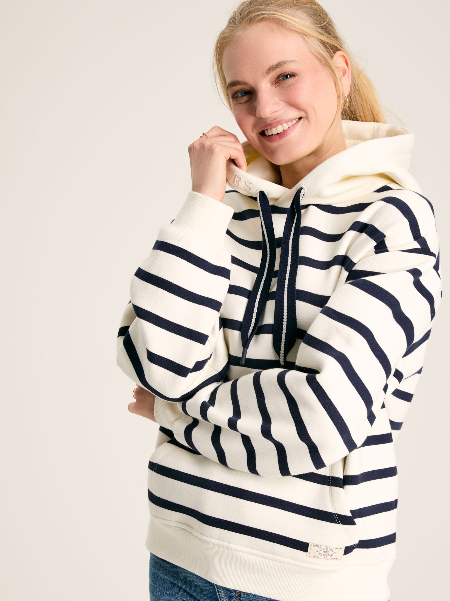Joules - Joules Milbourne Striped Hoodie / Ladies Sweater & Jumper