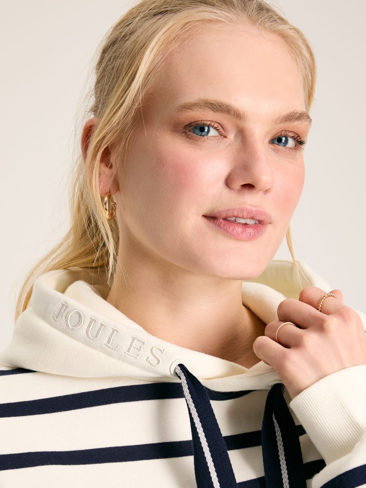 Joules - Joules Milbourne Striped Hoodie / Ladies Sweater & Jumper