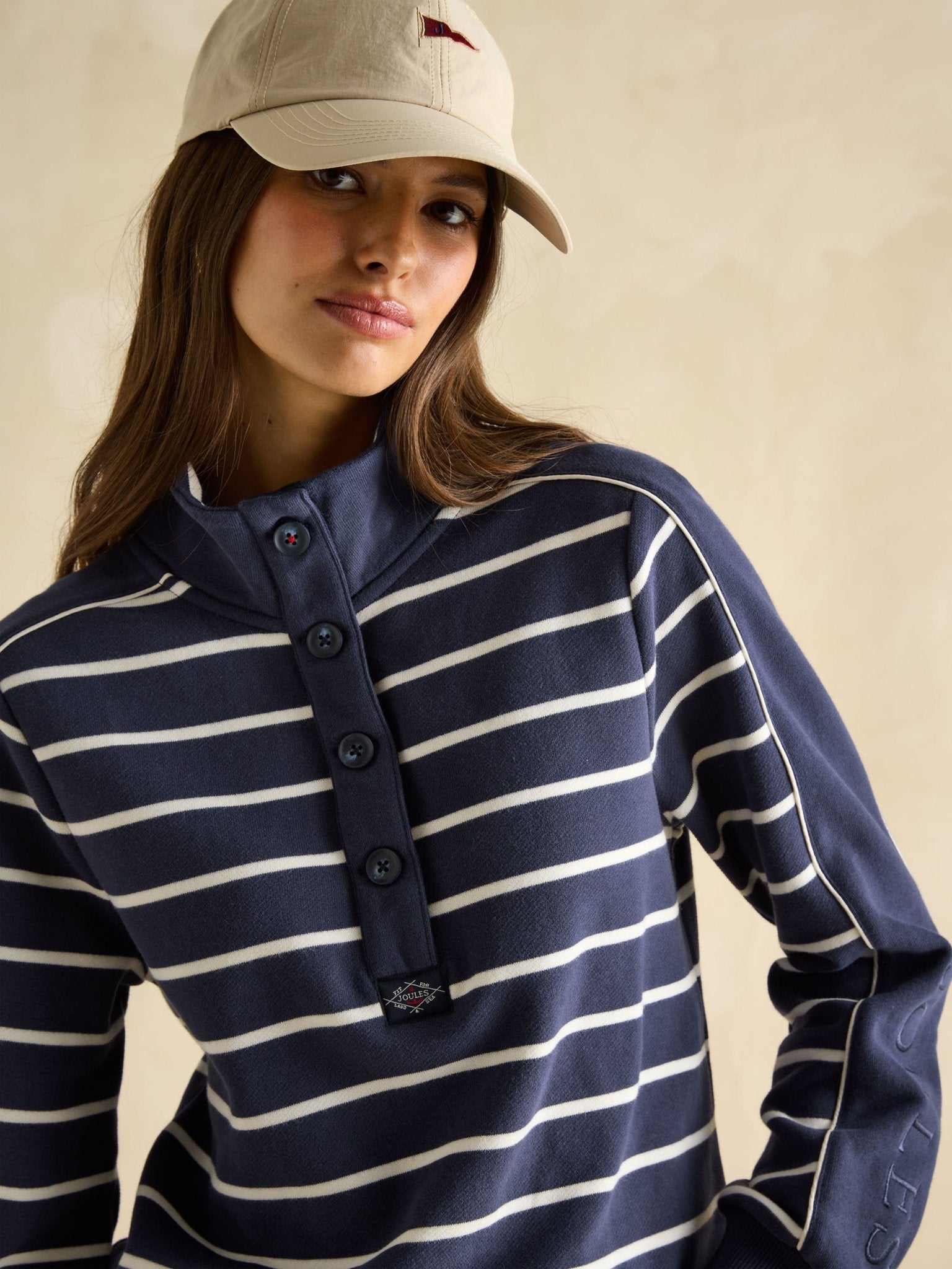 Joules - Joules Southwold Stripe ladies Sweatshirt / womens Sweater & Jumper