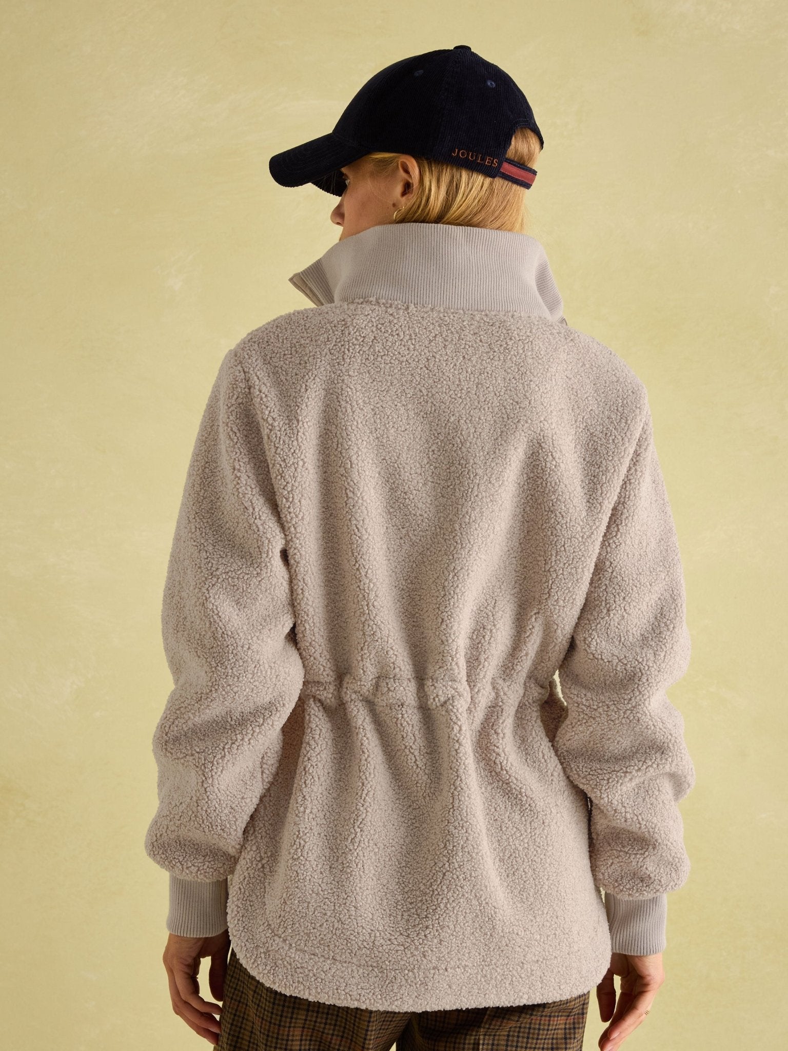 Joules - Joules Thurlston Neutral Borg Fleece / Ladies Fleece Jumper