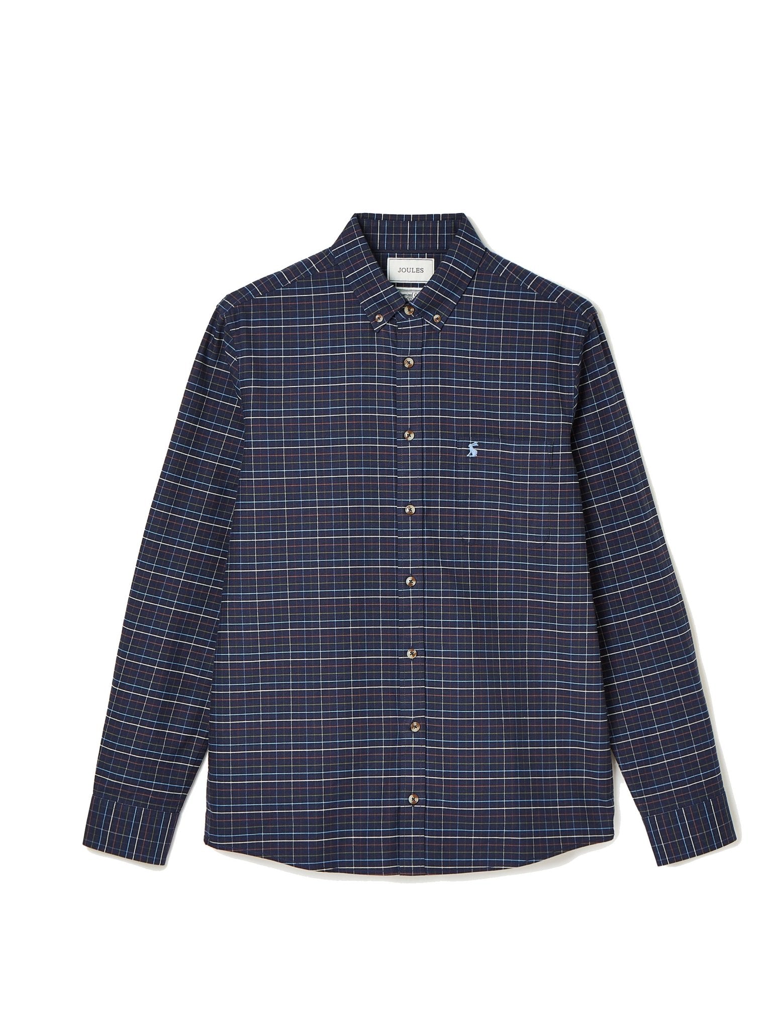 Joules - Joules Welford Mens Shirt - Cotton Long Sleeve Check Shirt