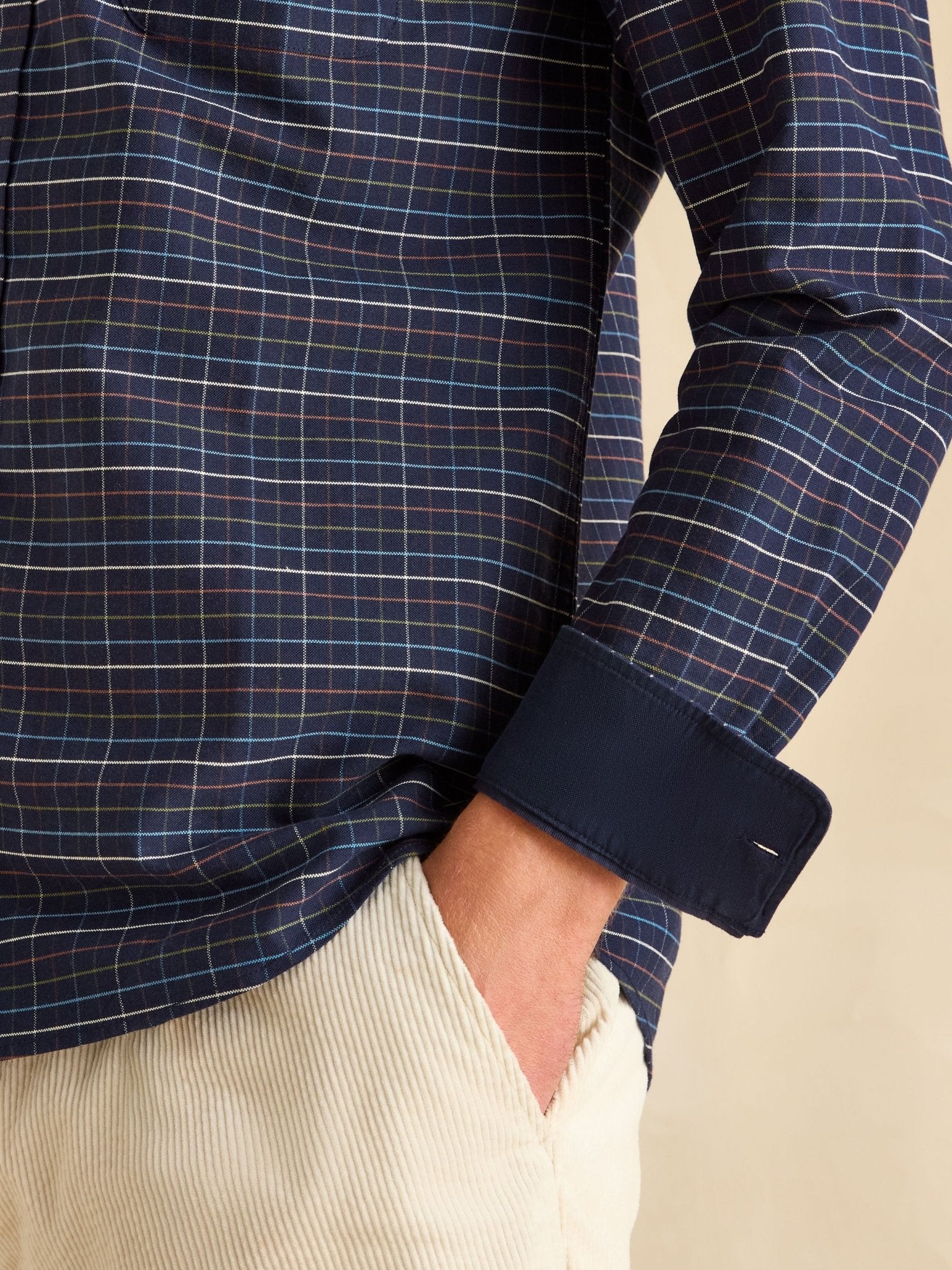 Joules - Joules Welford Mens Shirt - Cotton Long Sleeve Check Shirt