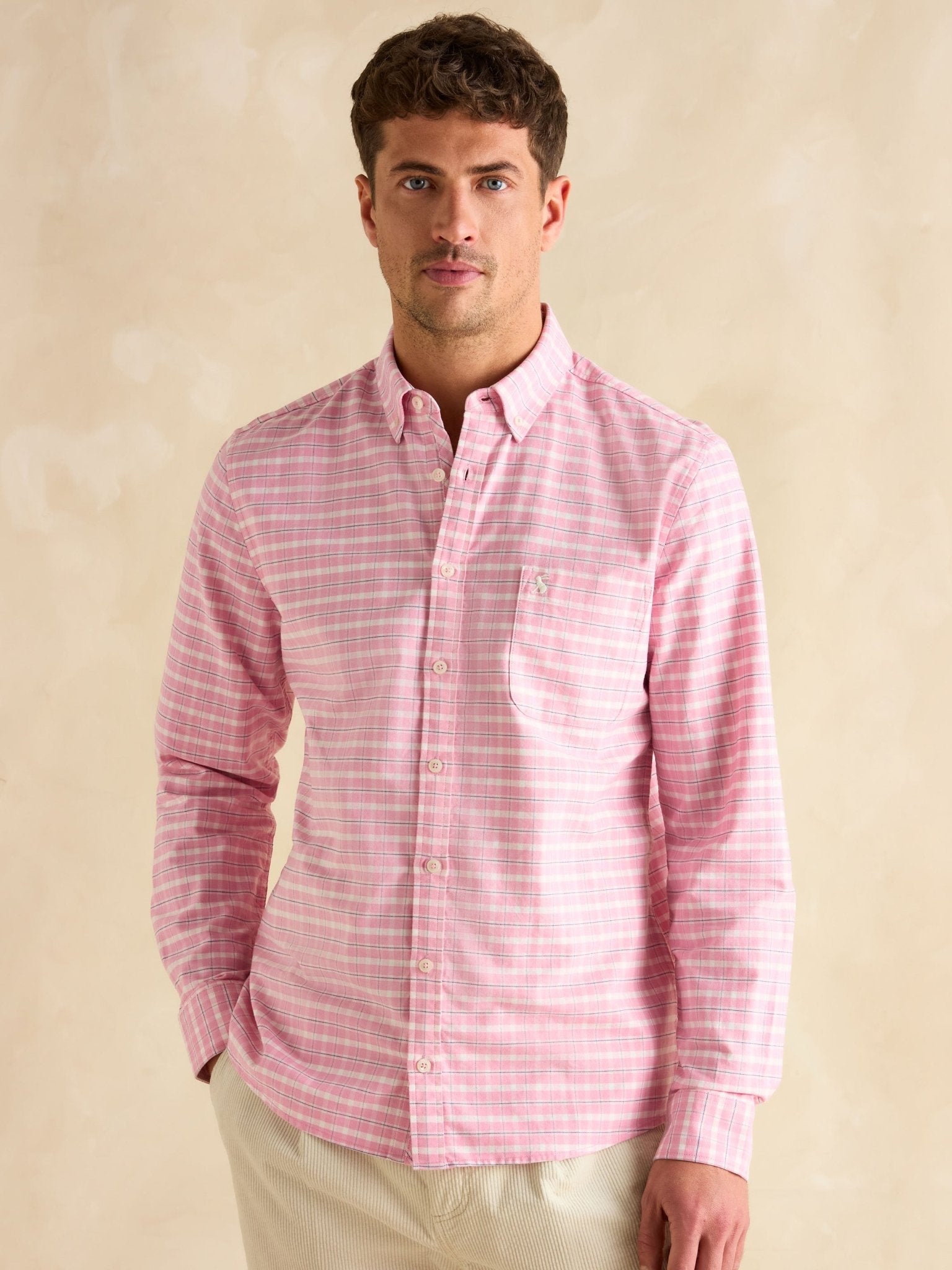 Joules - Joules Welford Mens Shirt - Cotton Long Sleeve Check Shirt