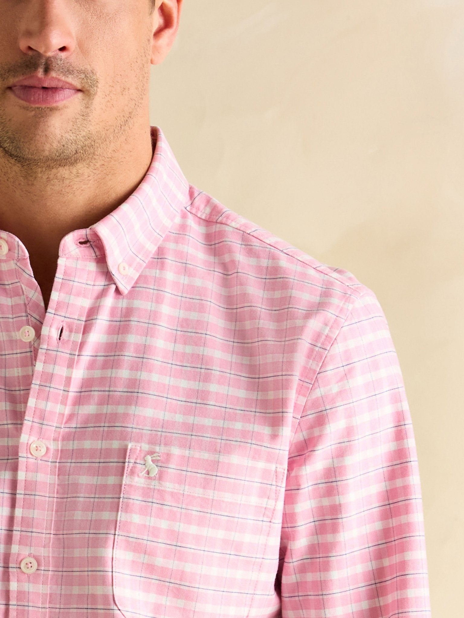 Joules - Joules Welford Mens Shirt - Cotton Long Sleeve Check Shirt