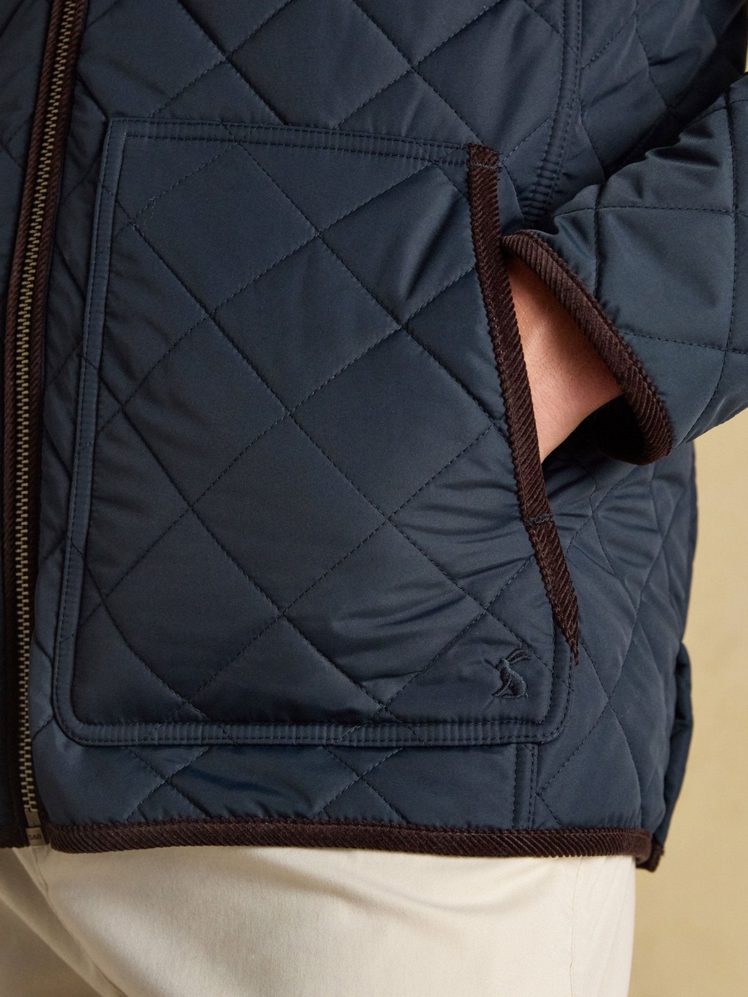 Joules - Joules Maynard Mens Jacket quilted fleece lined coat