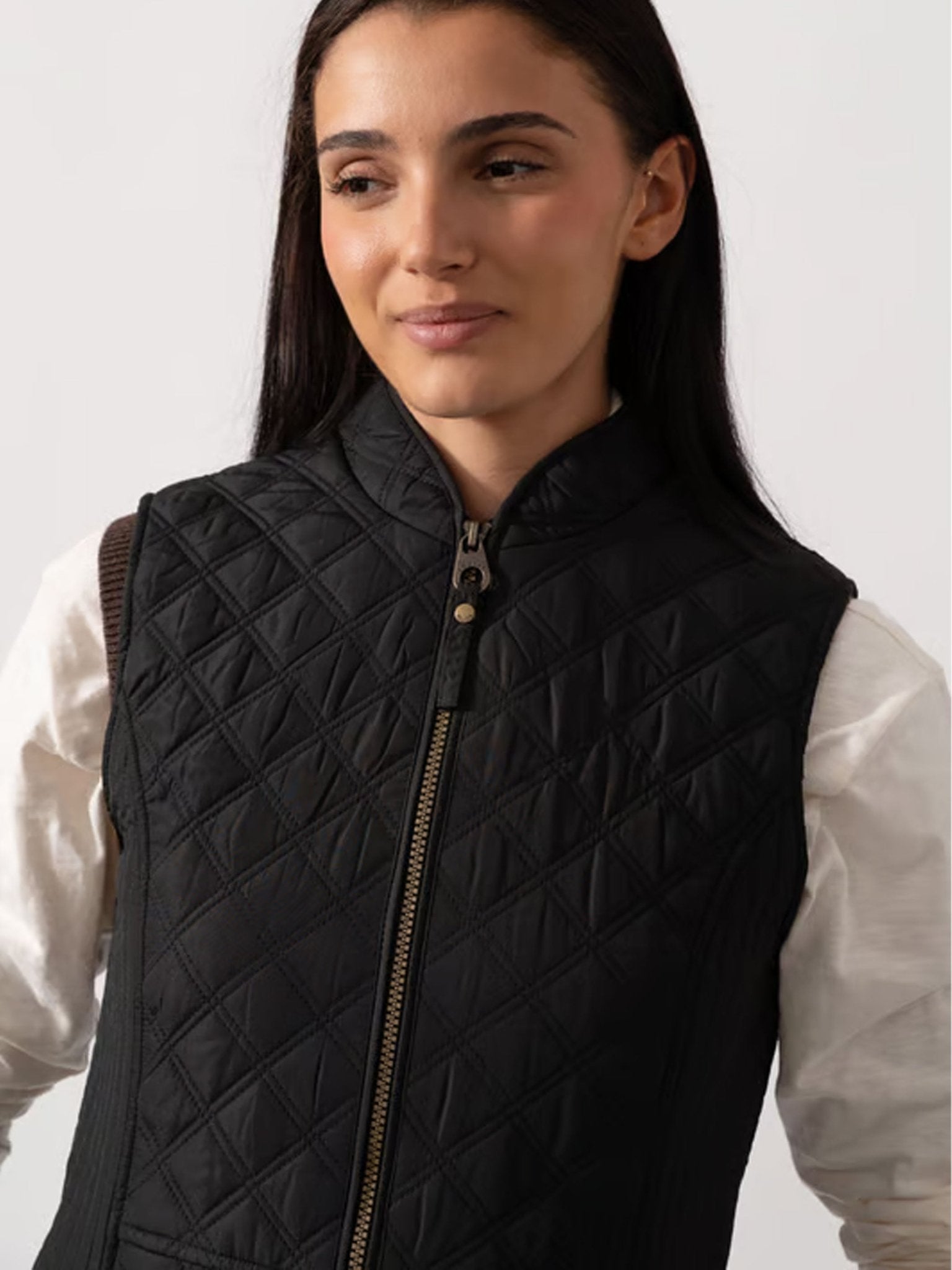 Joules - Joules Minx Showerproof Diamond Quilted Gilet ladies waistcoat / bodywarmer Joules