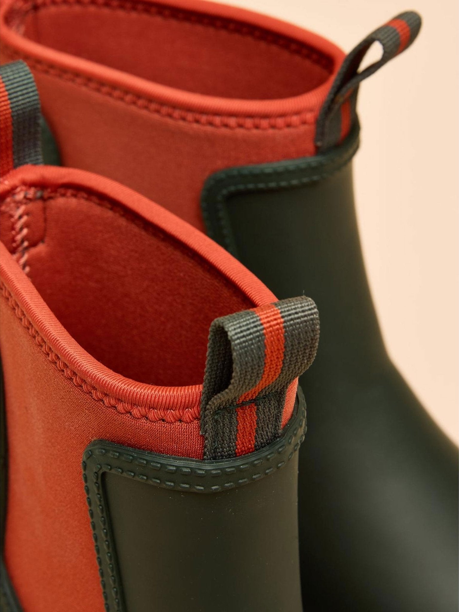 Joules - Joules Oakfield Short Neoprene Lined Waterproof Wellies / Wellington Boots Joules