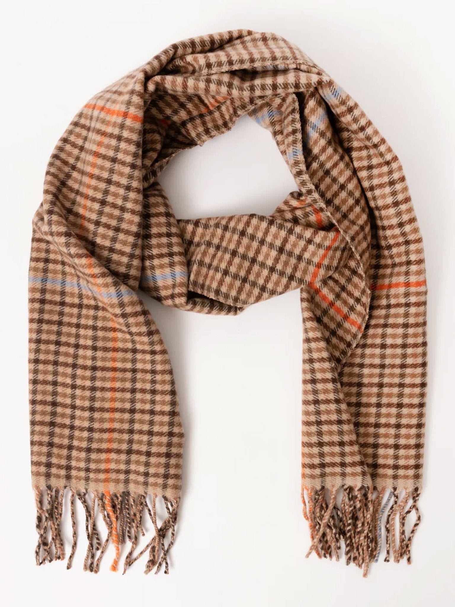 Joules Langtree Ladies Scarf Check / Tartan - Machine washable Joules