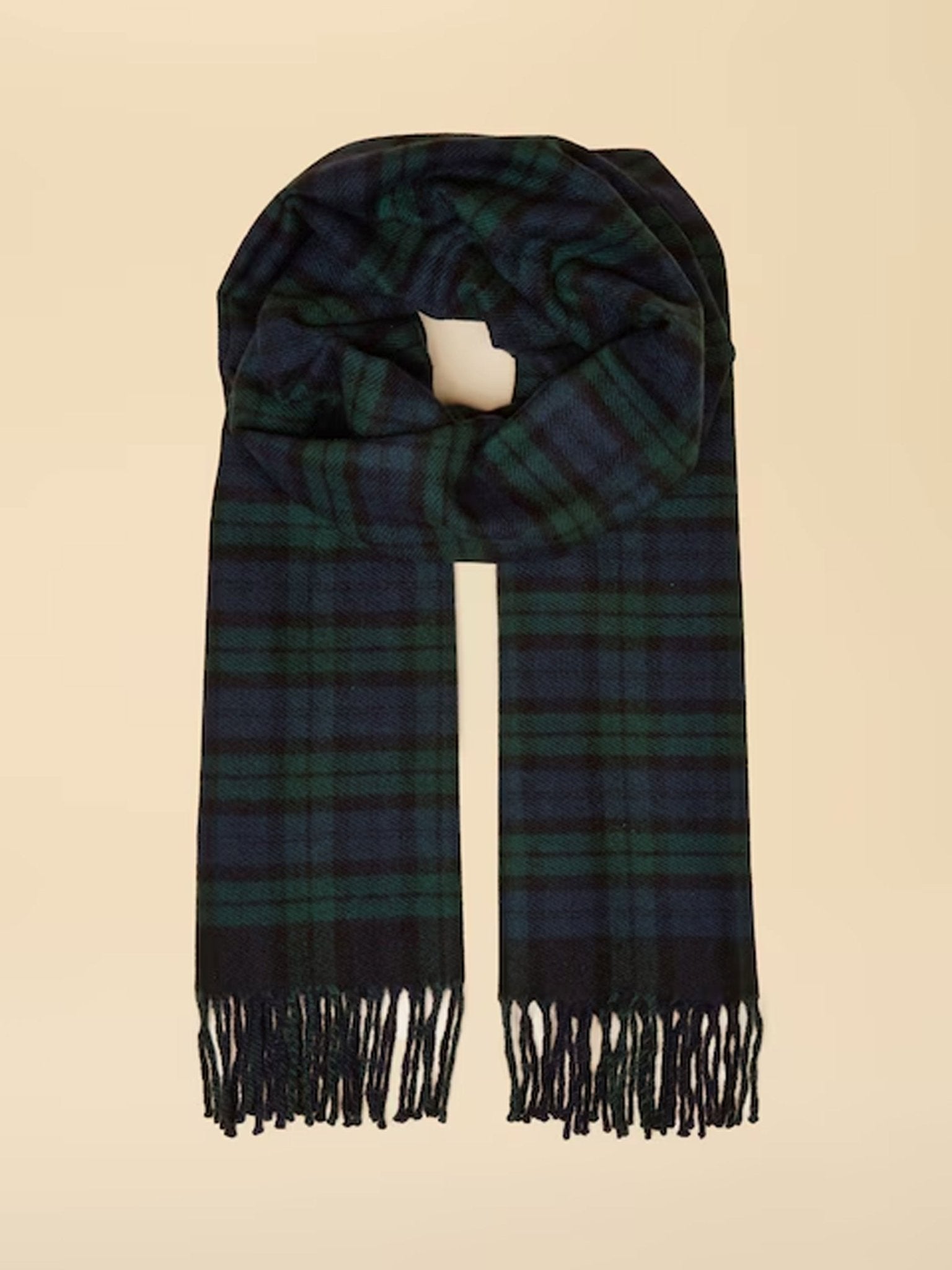 Joules Langtree Ladies Scarf Check / Tartan - Machine washable Joules
