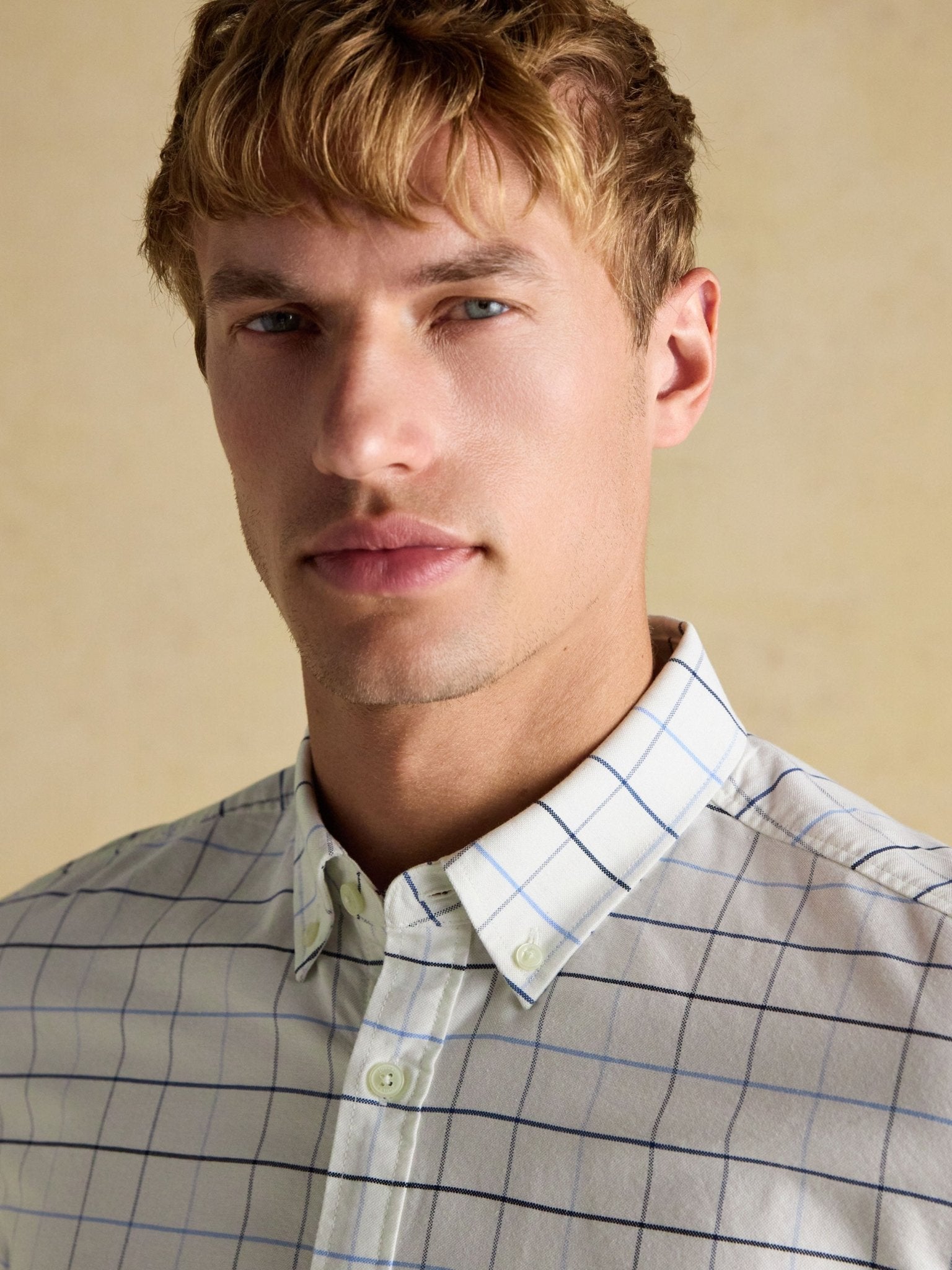 Joules Mens Classic Oxford Check Long Sleeve shirt, 100% Cotton Joules Shirt