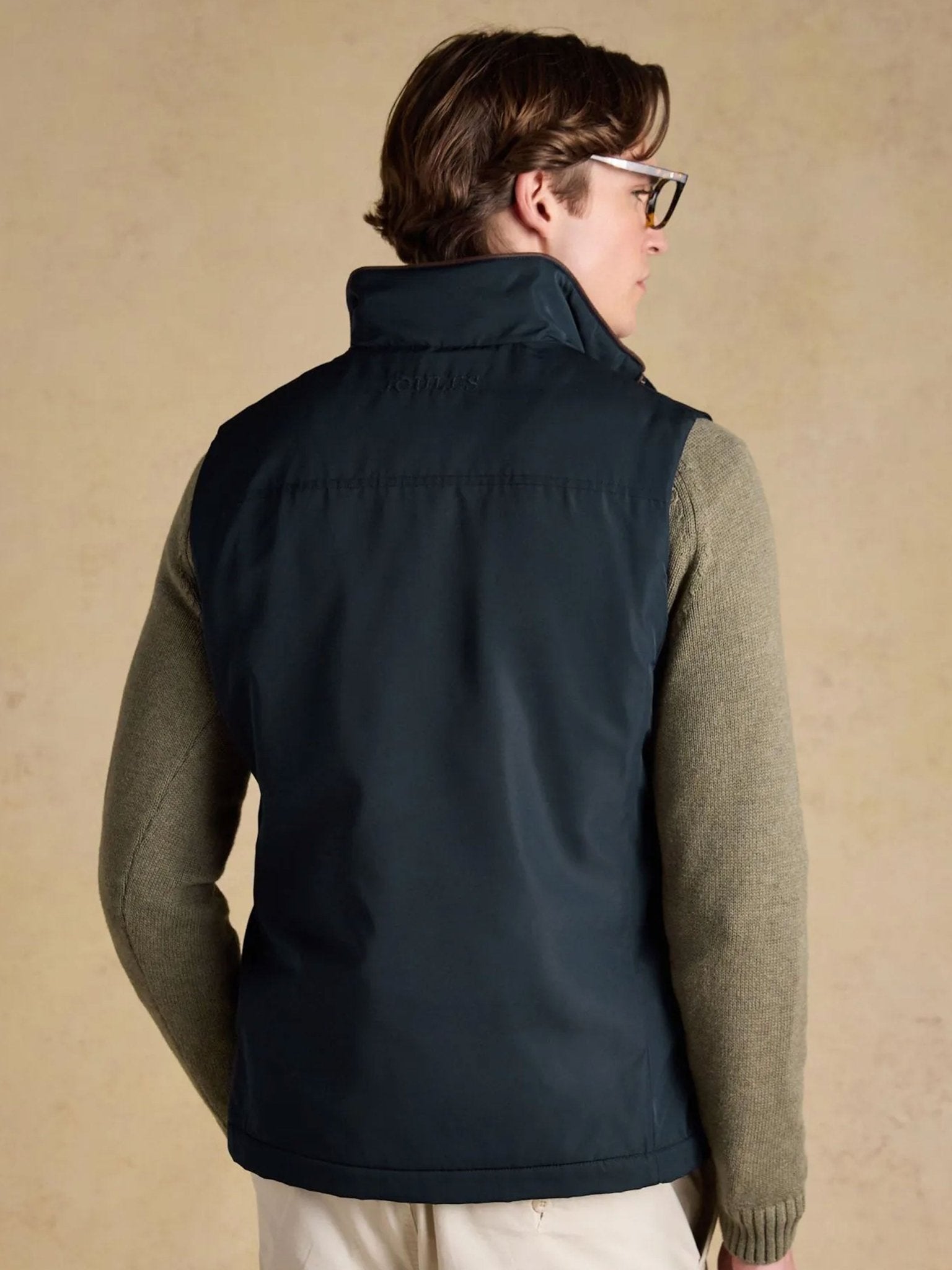 Joules Mens Farnham Gilet / Mans Full zip country waistcoat / vest Joules Fleece & Gilet