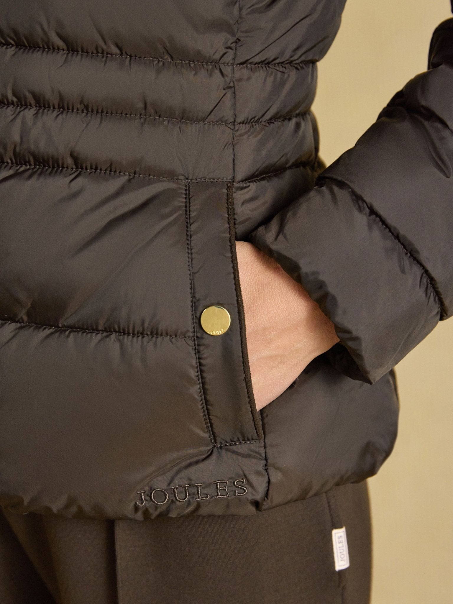 Joules Paddock Ladies Jacket / Short Showerproof Padded Coat Joules Outerwear