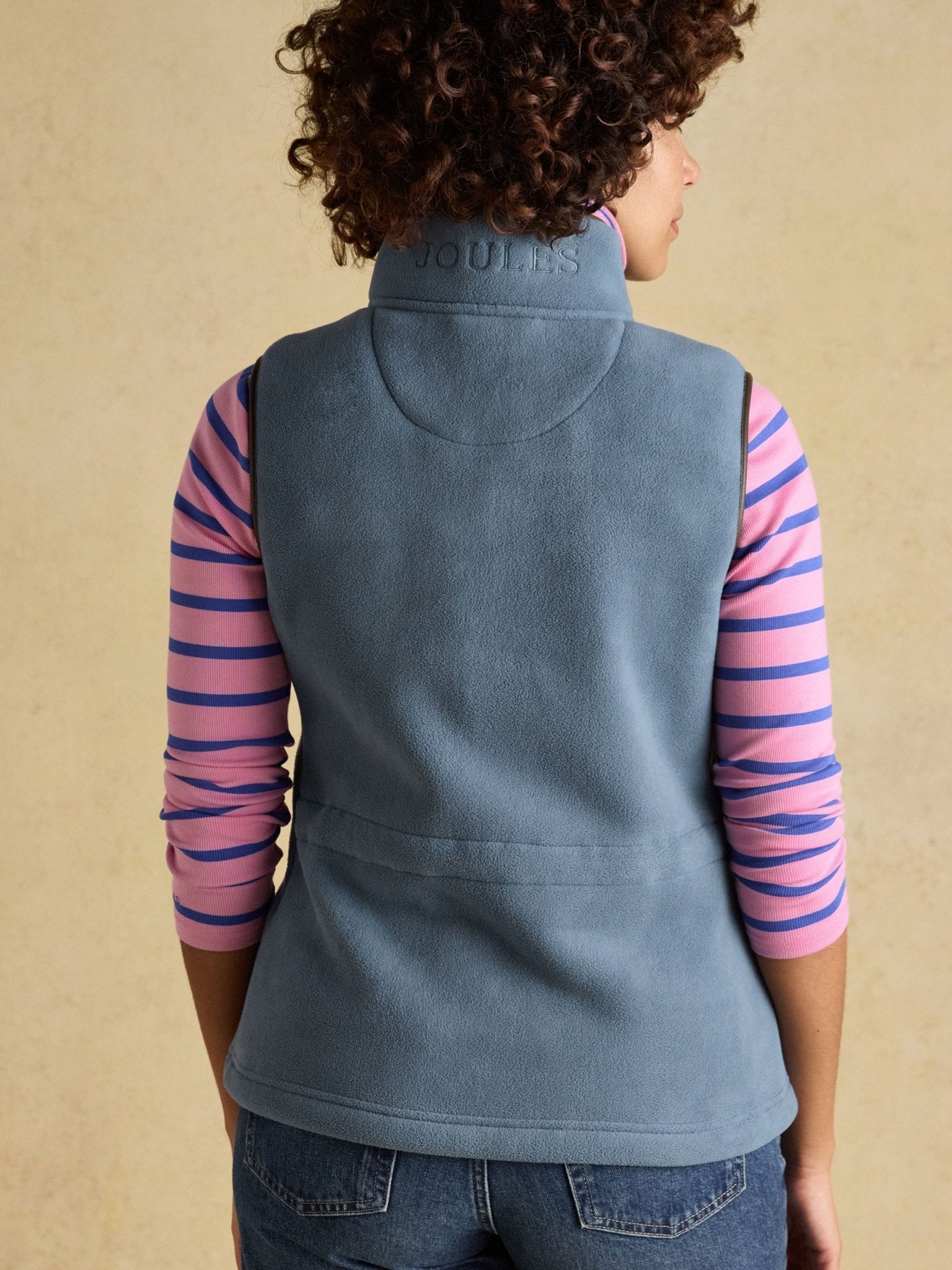 Joules Womens Heritage Fleece Gilet / Ladies Full zip fleece waistcoat / vest Joules Fleece & Gilet