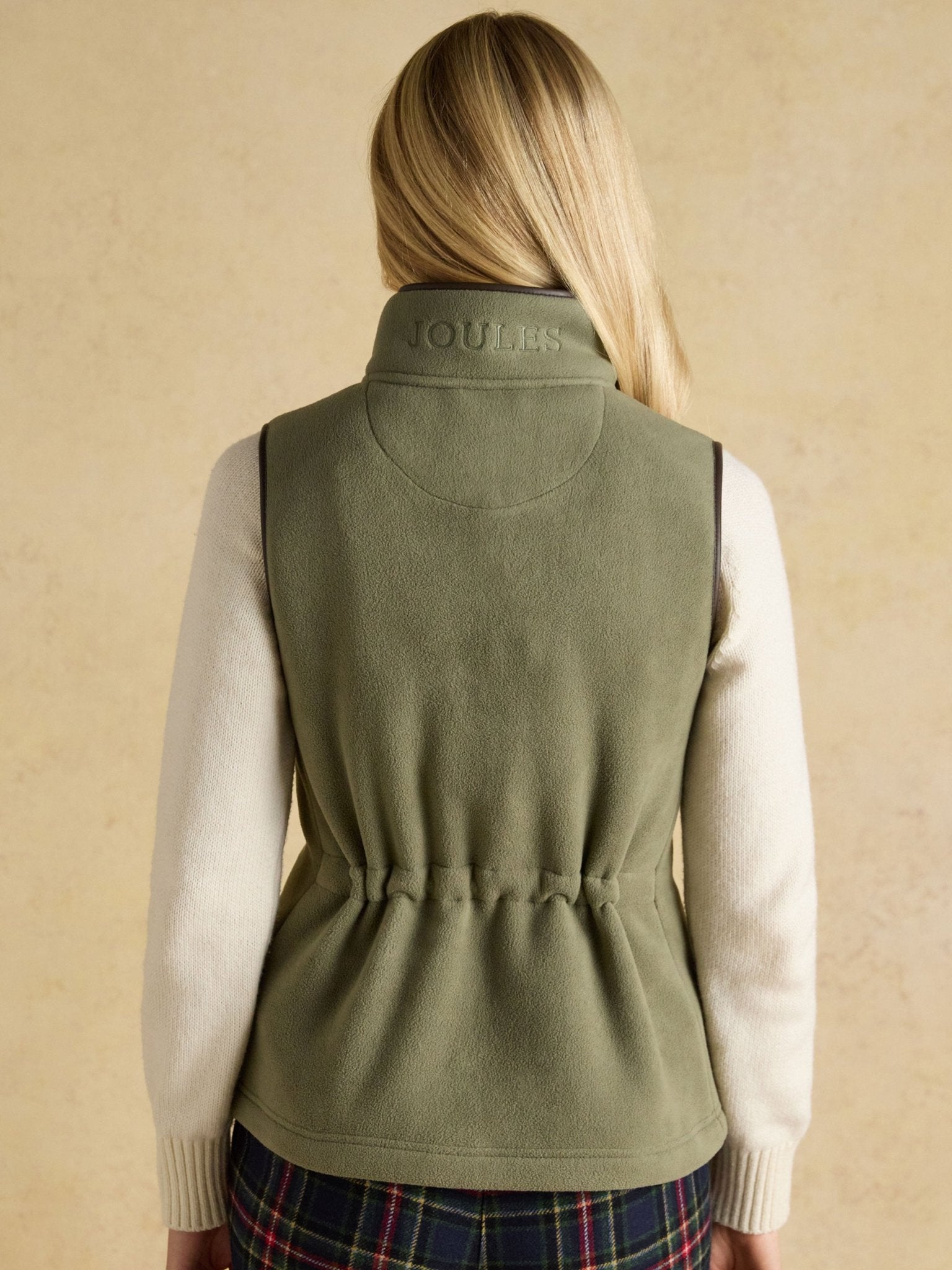 Joules Womens Heritage Fleece Gilet / Ladies Full zip fleece waistcoat / vest Joules