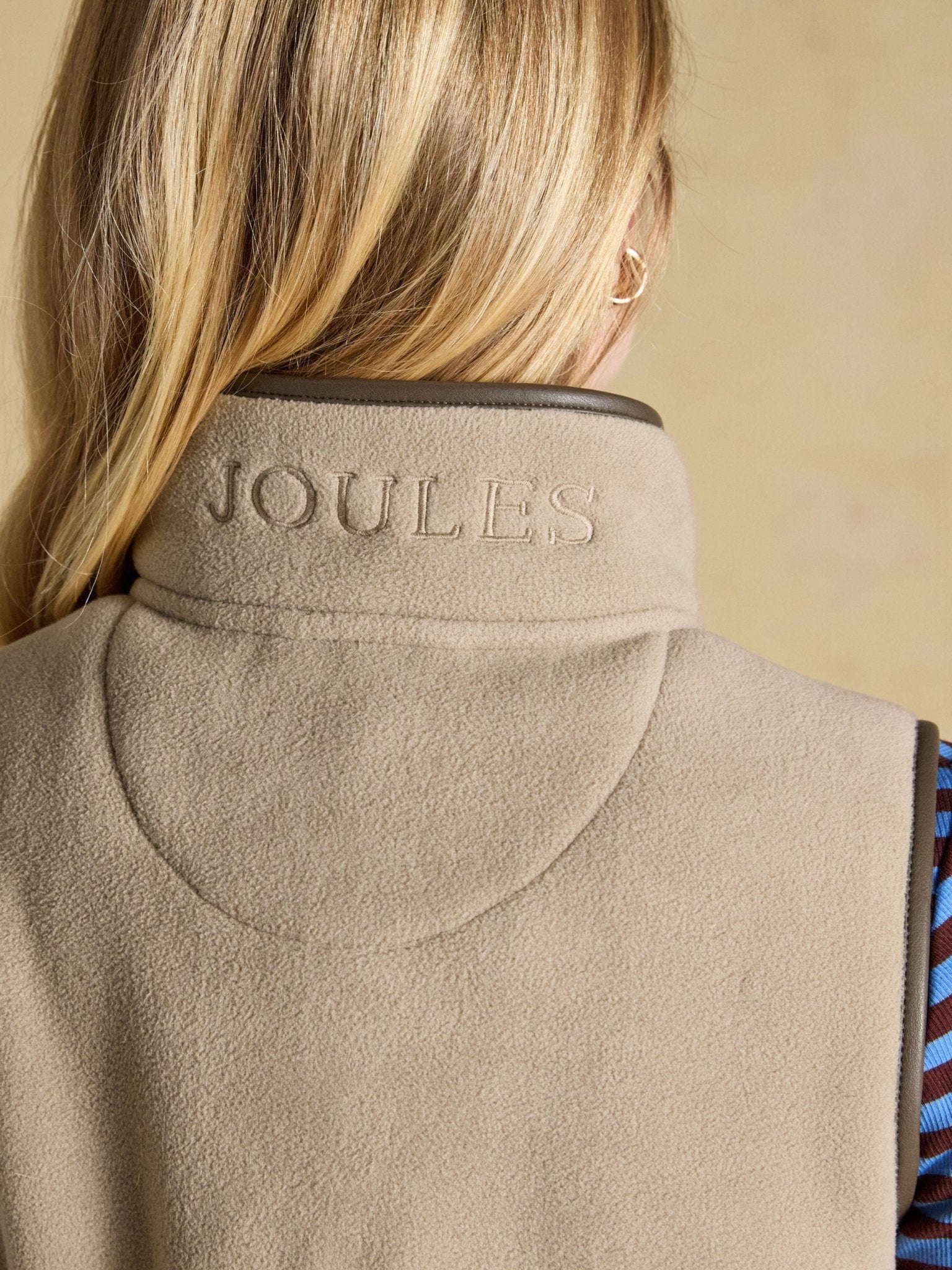 Joules Womens Heritage Fleece Gilet / Ladies Full zip fleece waistcoat / vest Joules Fleece & Gilet