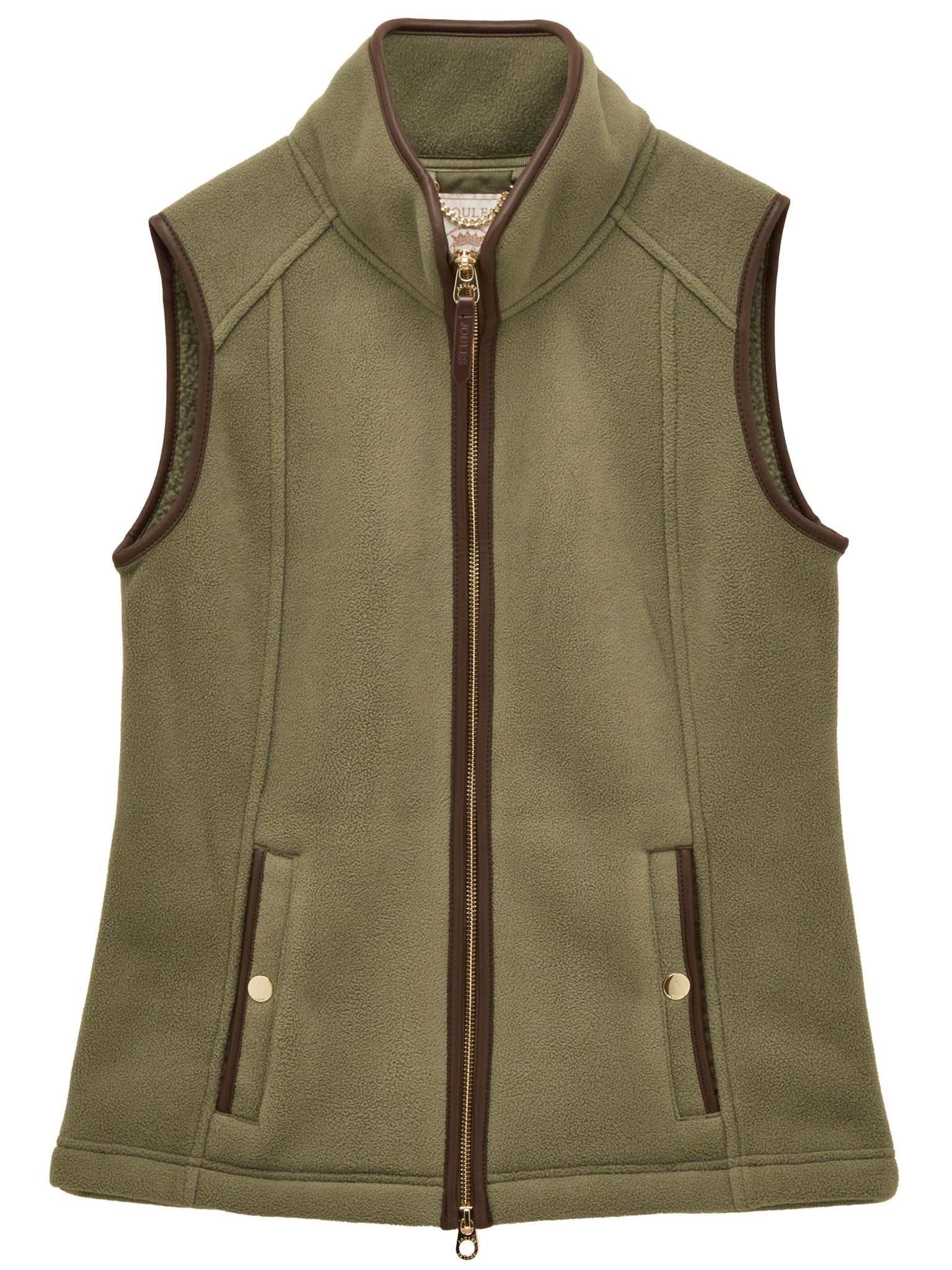 Joules Womens Heritage Fleece Gilet / Ladies Full zip fleece waistcoat / vest Joules