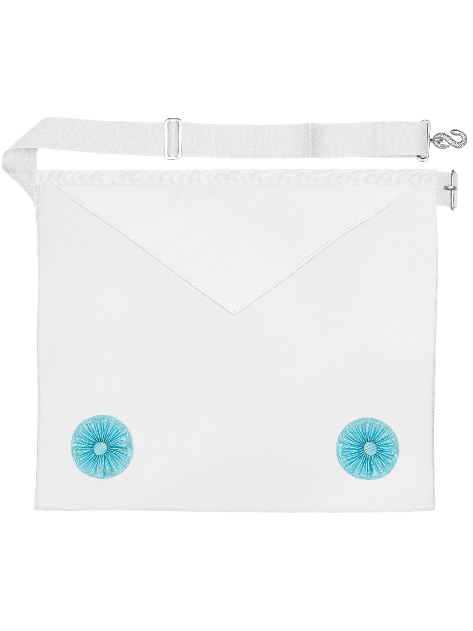 Masonic Regalia UK - Freemason Fellowcraft Apron - Craft Premium Lambskin Leather - 2nd Degree Masons Apron - Masonic For Freemason Men Masonic Regalia Apron