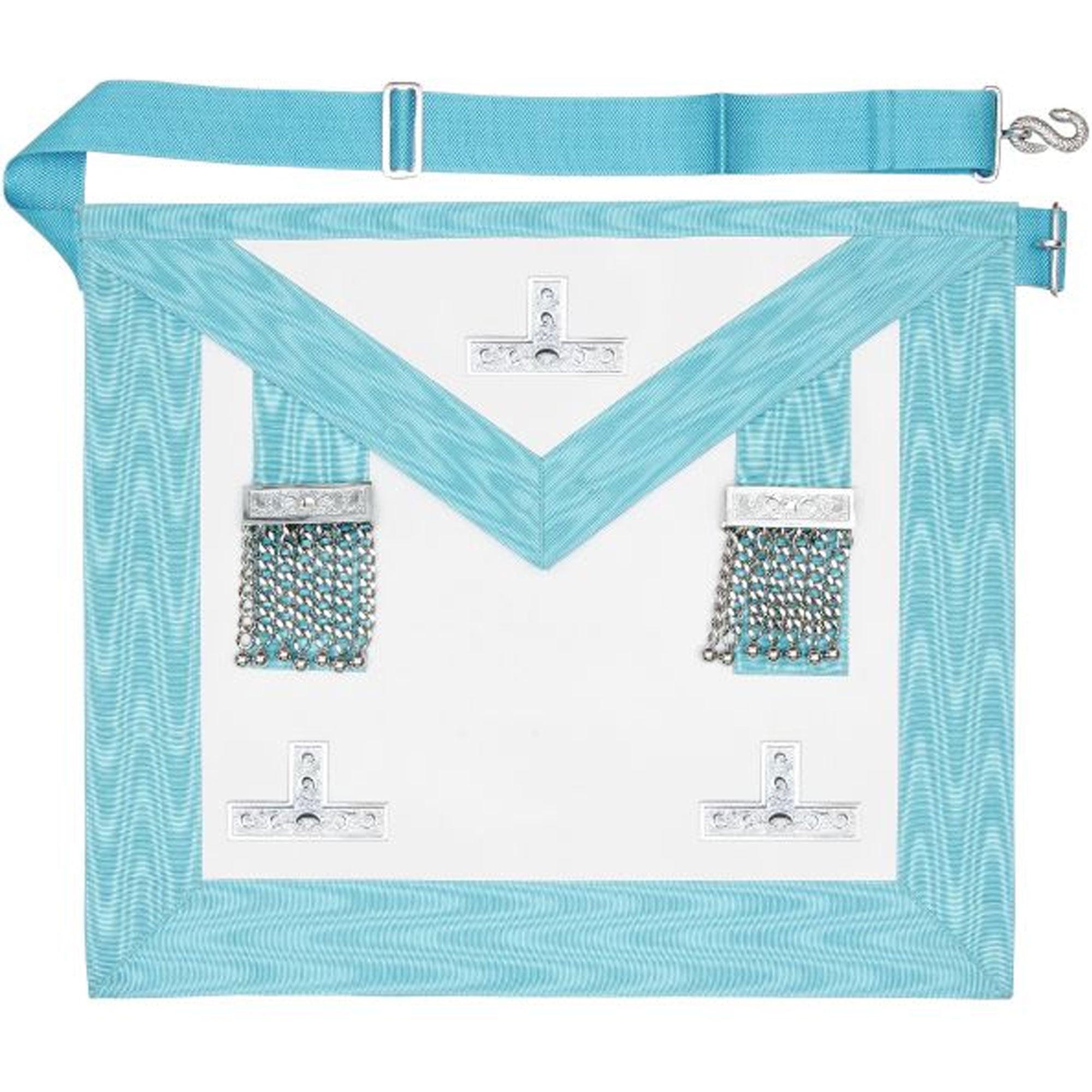 Worshipful Master / Past Master Apron - Premium Lambskin Leather - Masons Craft Masonic regalia