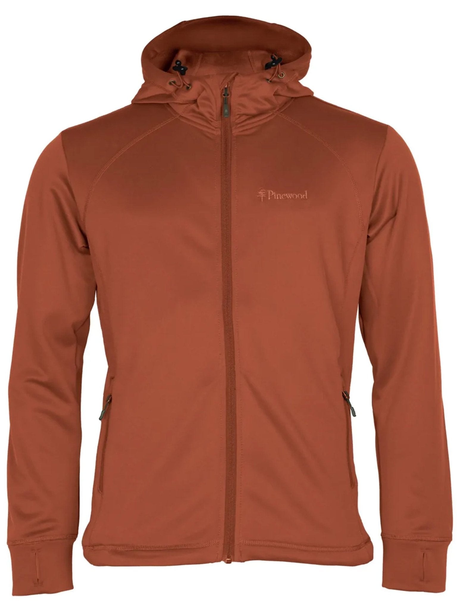 Pinewood Finnveden Hoodie lightweight insulated full zipped top Pinewood Knitwear