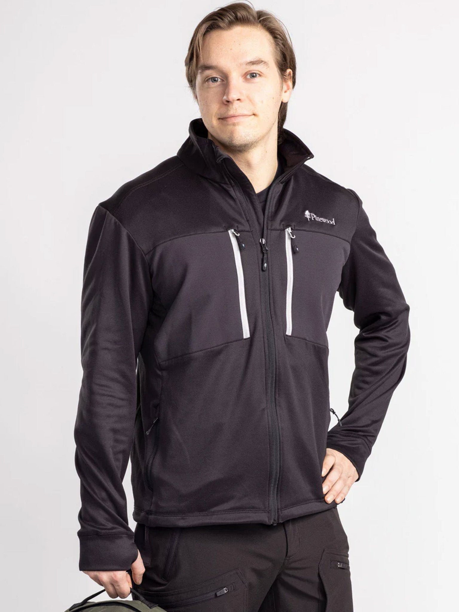 Pinewood - Abisko Power Fleece Jacket 4 way stretch Mens jacket