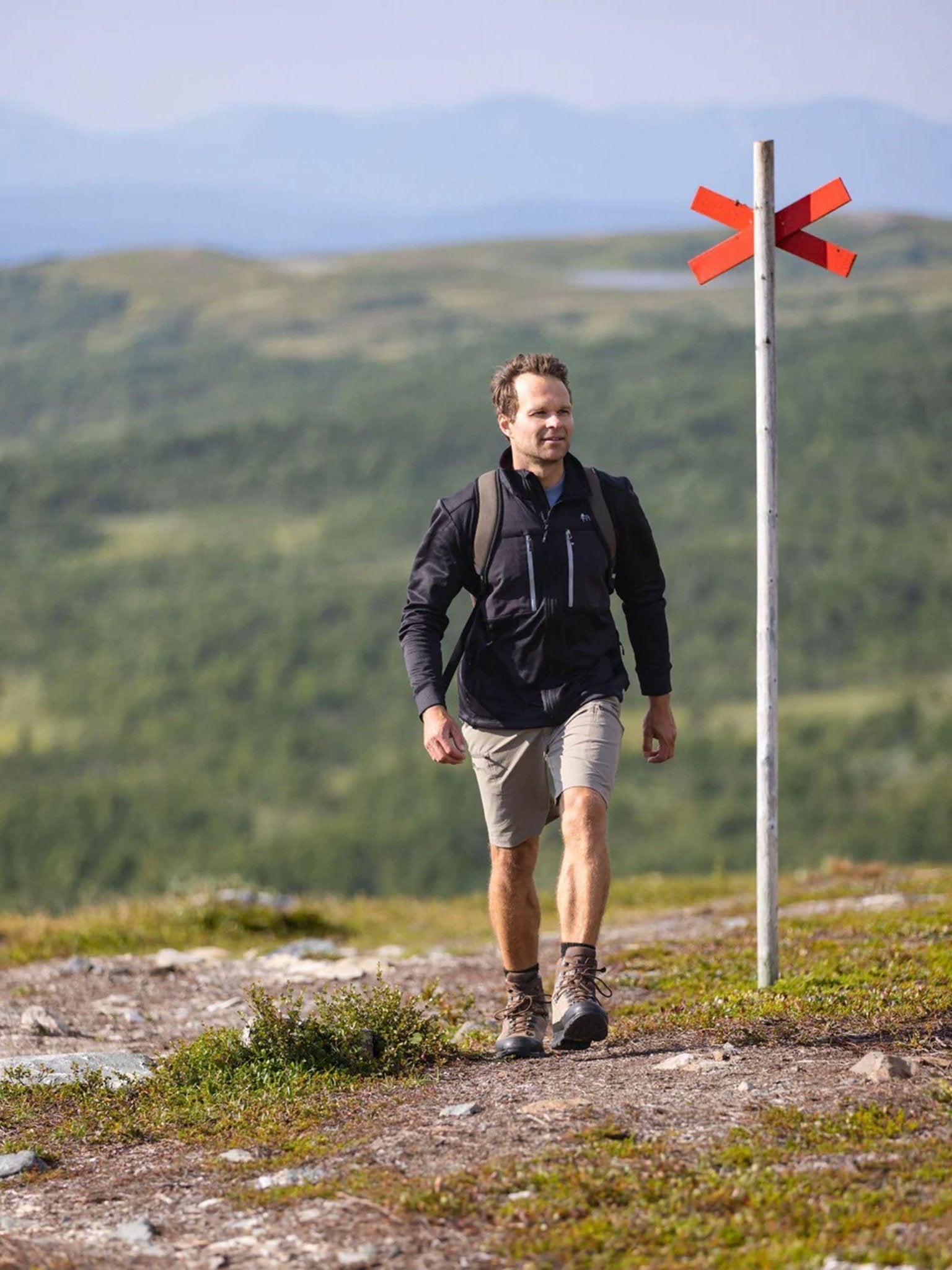 Pinewood - Abisko Power Fleece Jacket 4 way stretch Mens jacket