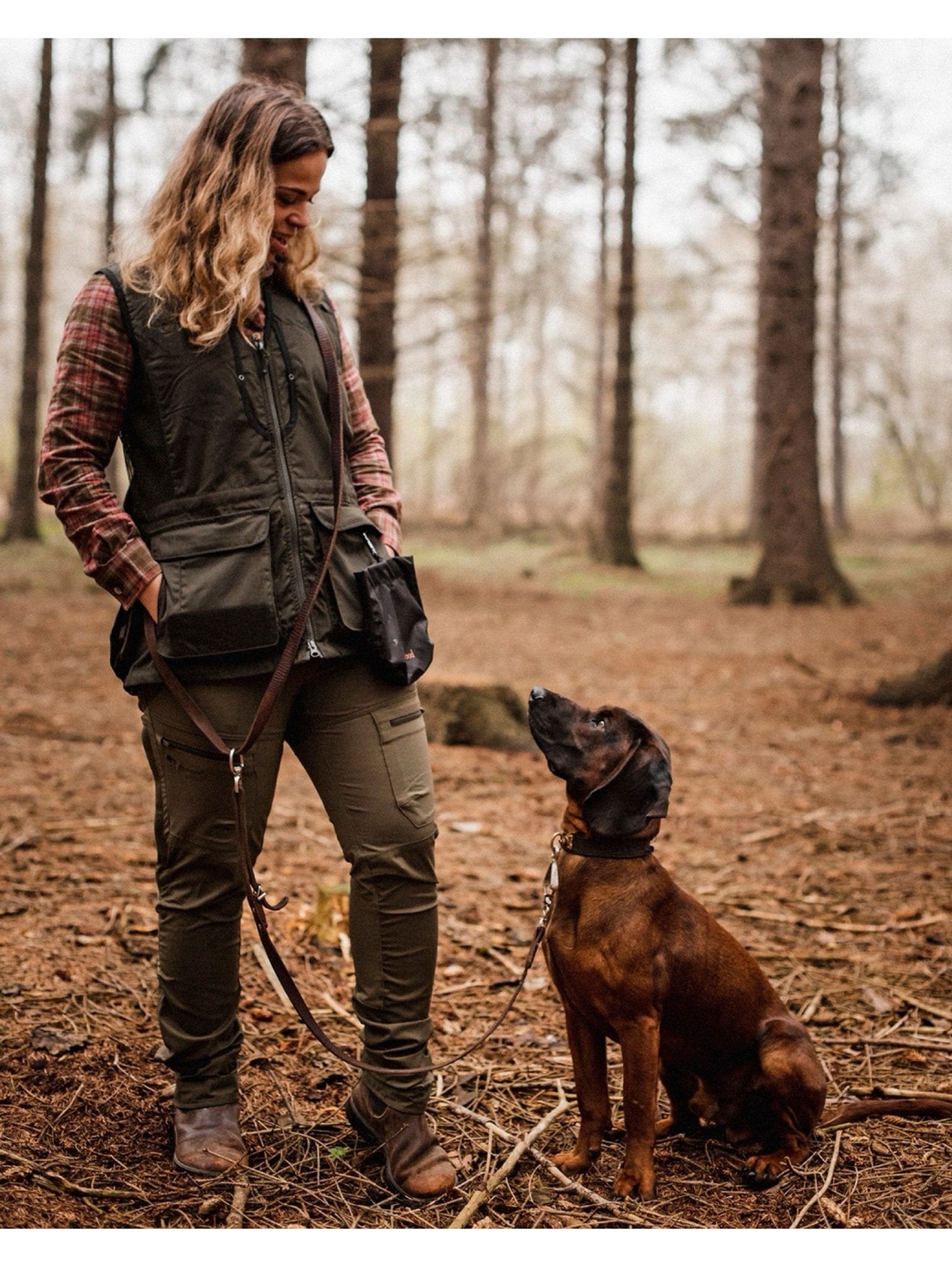 Pinewood - Ladies Dog Sports Training Vest / Womens Dog Training Waistcoat Pinewood Fleece & Gilet