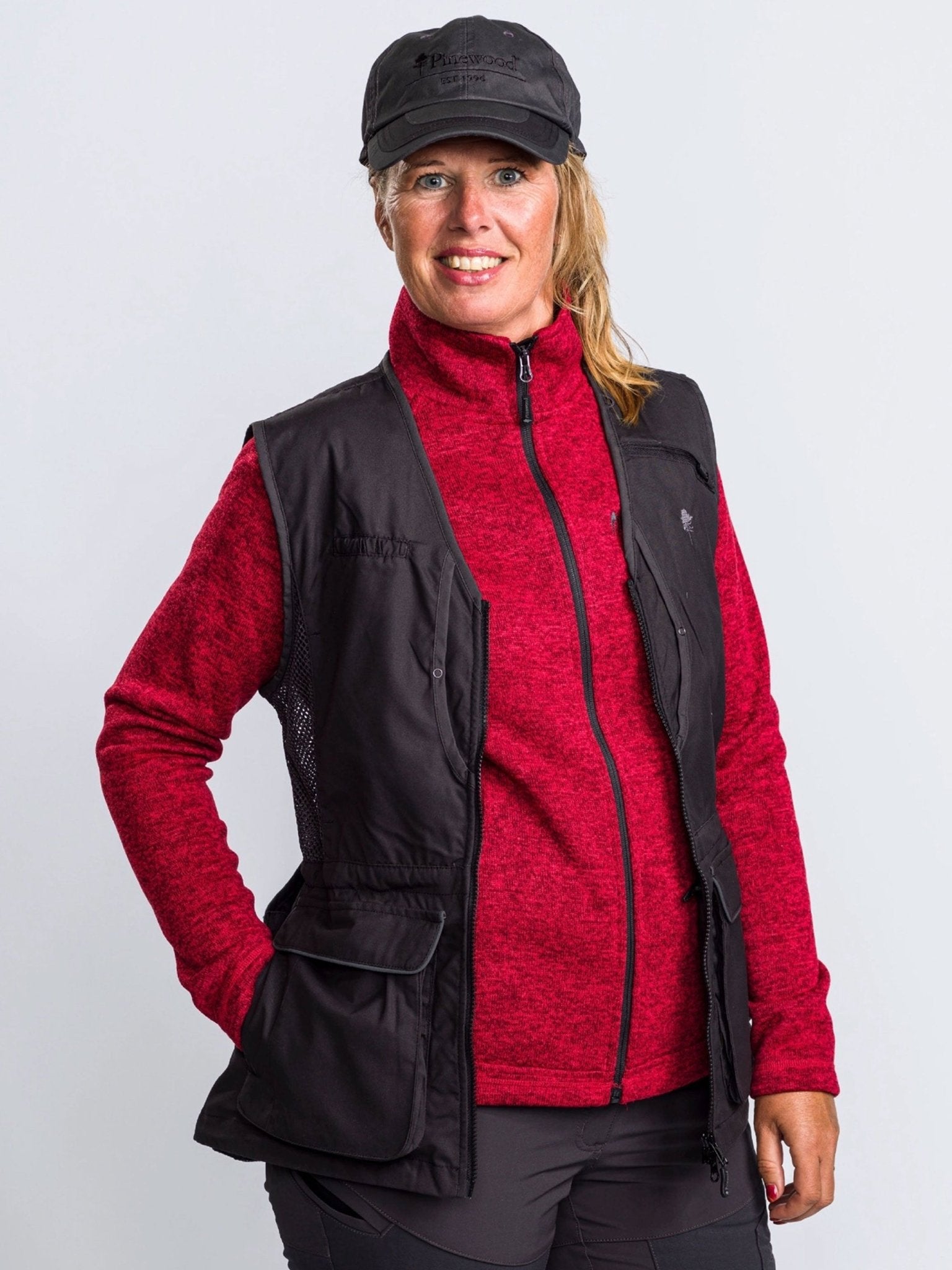Pinewood - Ladies Dog Sports Training Vest / Womens Dog Training Waistcoat Pinewood Fleece & Gilet
