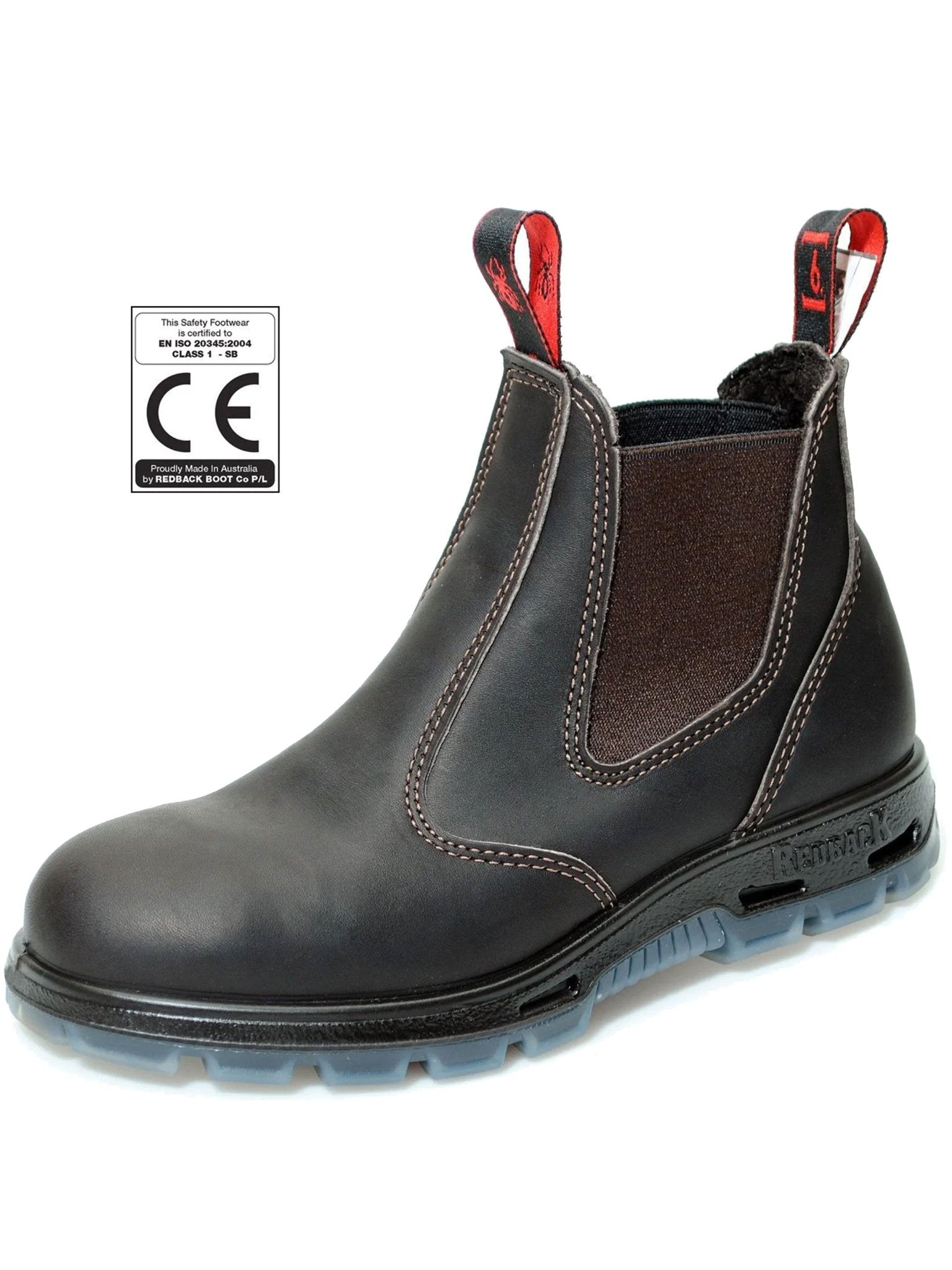 Redback Brown Safety Boot (USBOK) - Class 1SB - Safety dealer boots Redback Safety Footwear