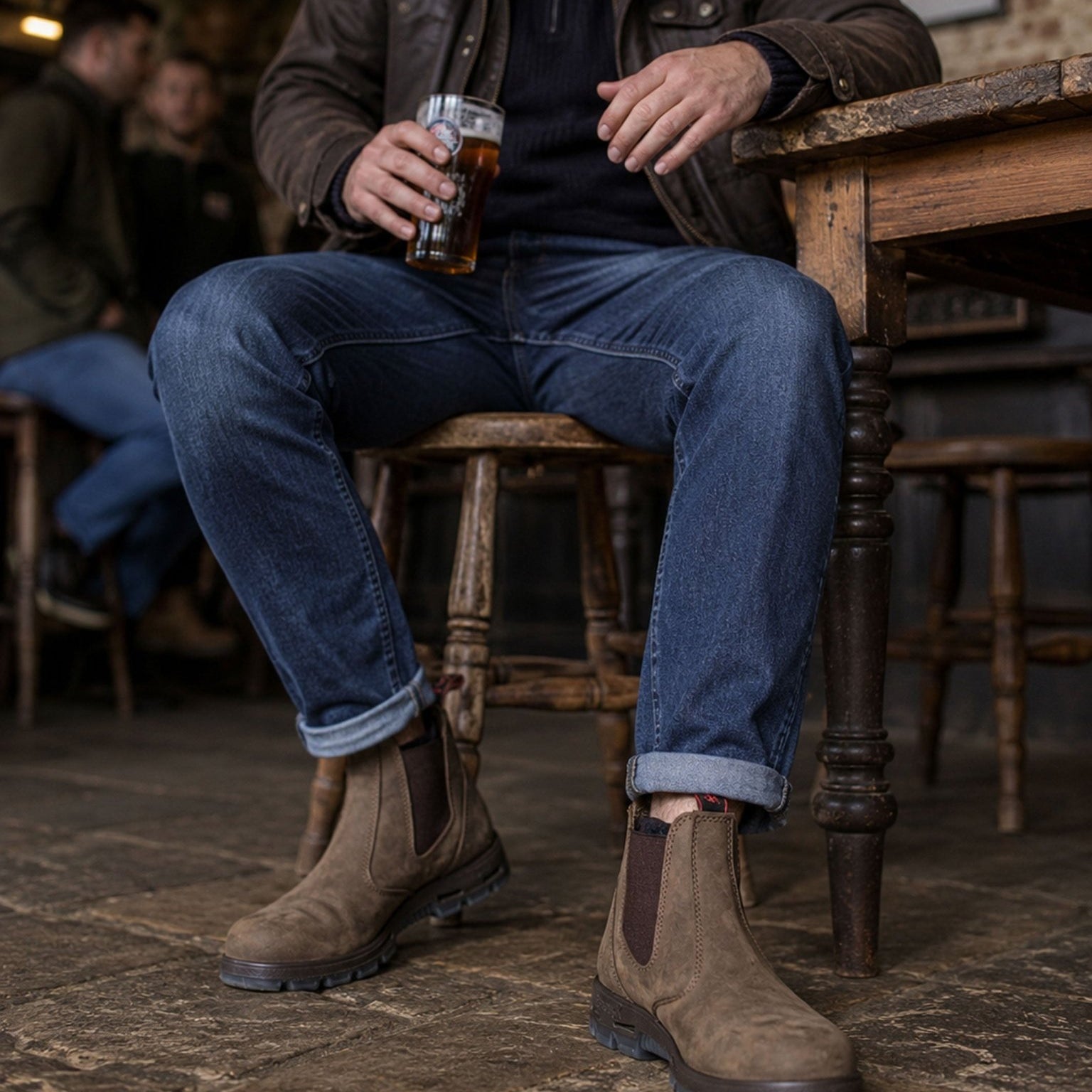 Redback Iron Bark Soft toe Boot (UBIB) - Chelsea boot / dealer boots Redback Boots