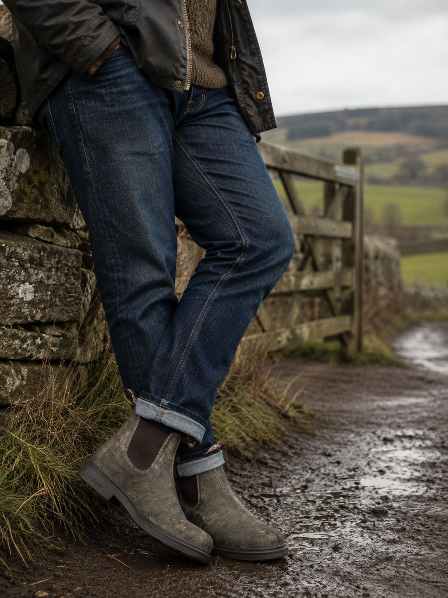 Redback Whistler Dress Boot soft toe Boot (RWIB) - Chelsea boot / dealer boots Redback Boots