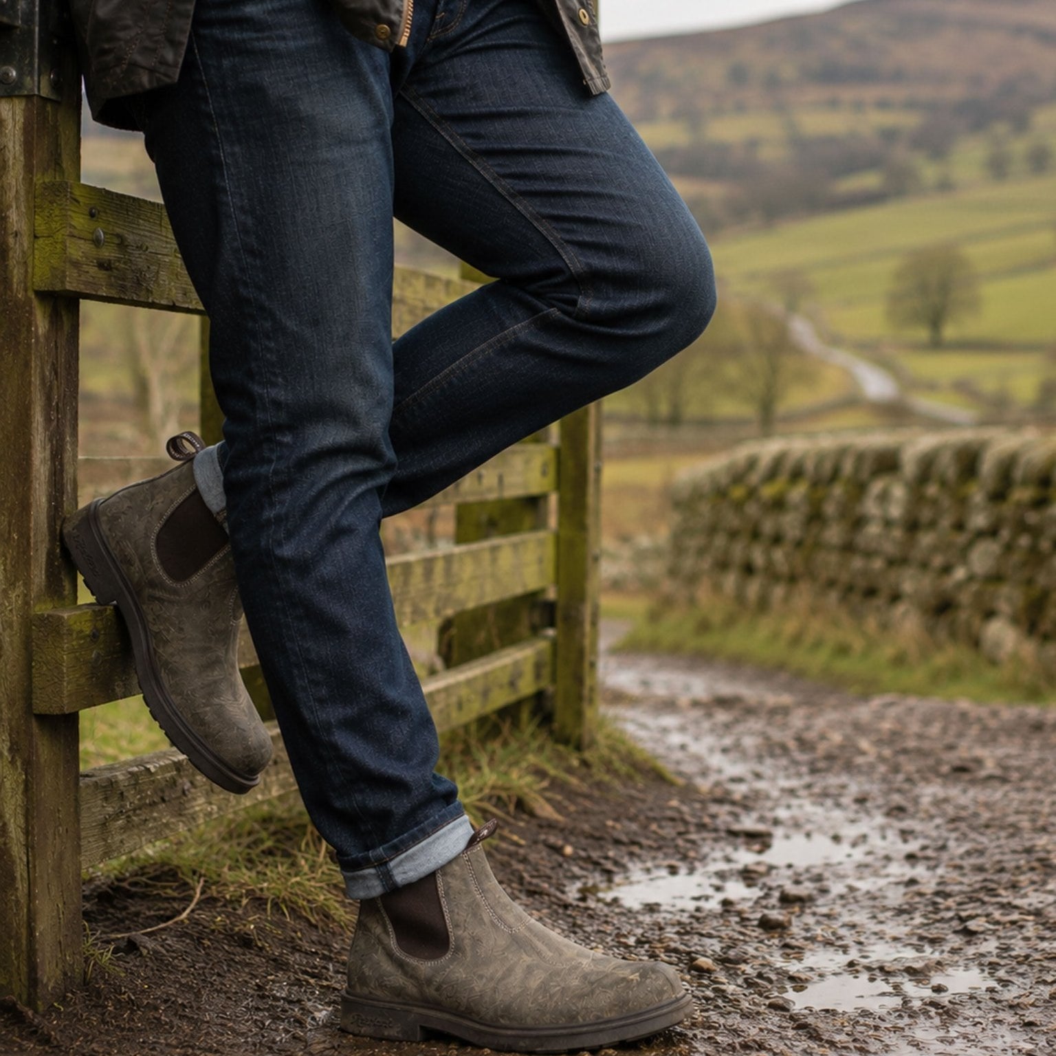 Redback Whistler Dress Boot soft toe Boot (RWIB) - Chelsea boot / dealer boots Redback Boots
